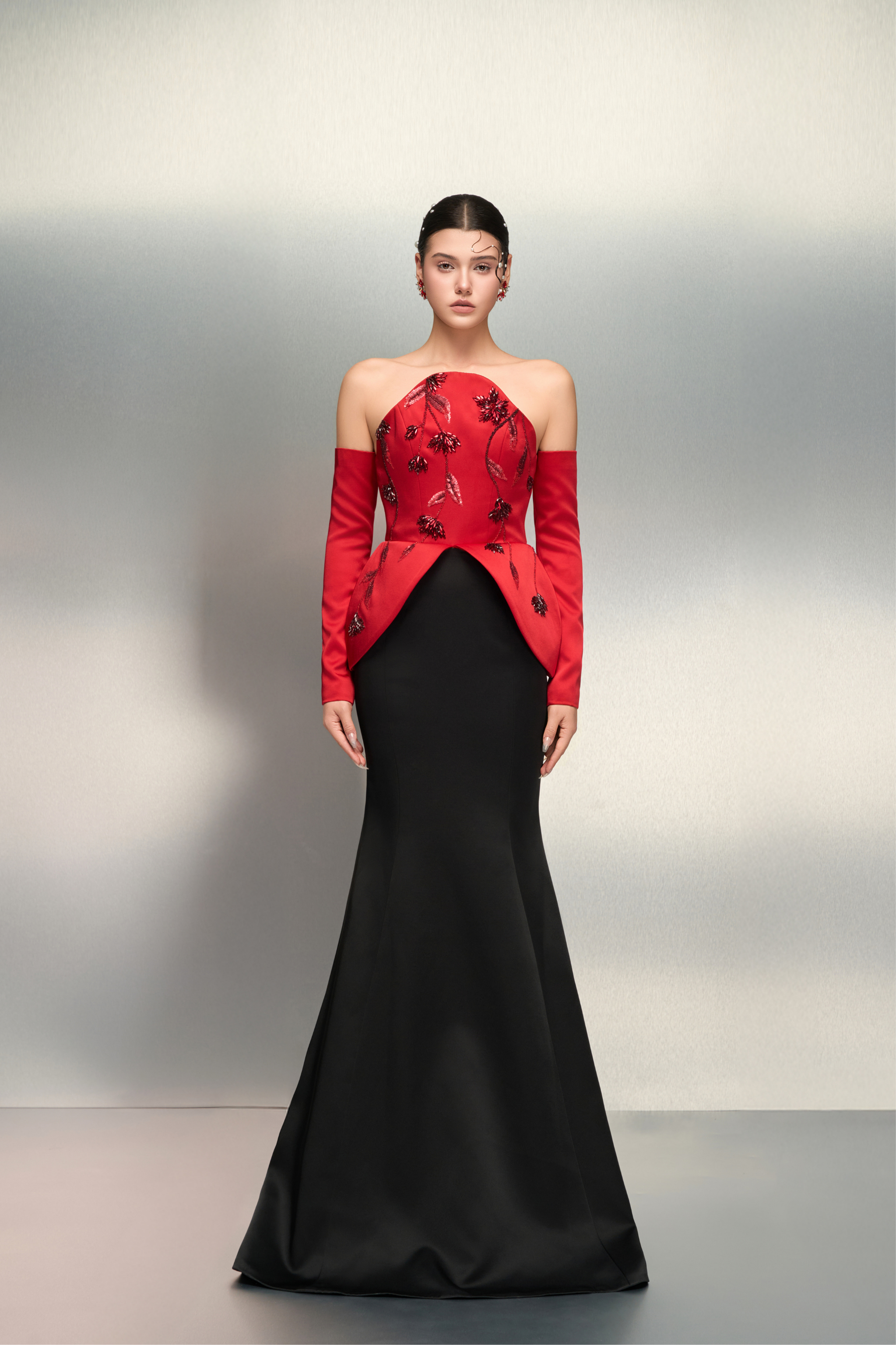 Dana silk taffeta dress