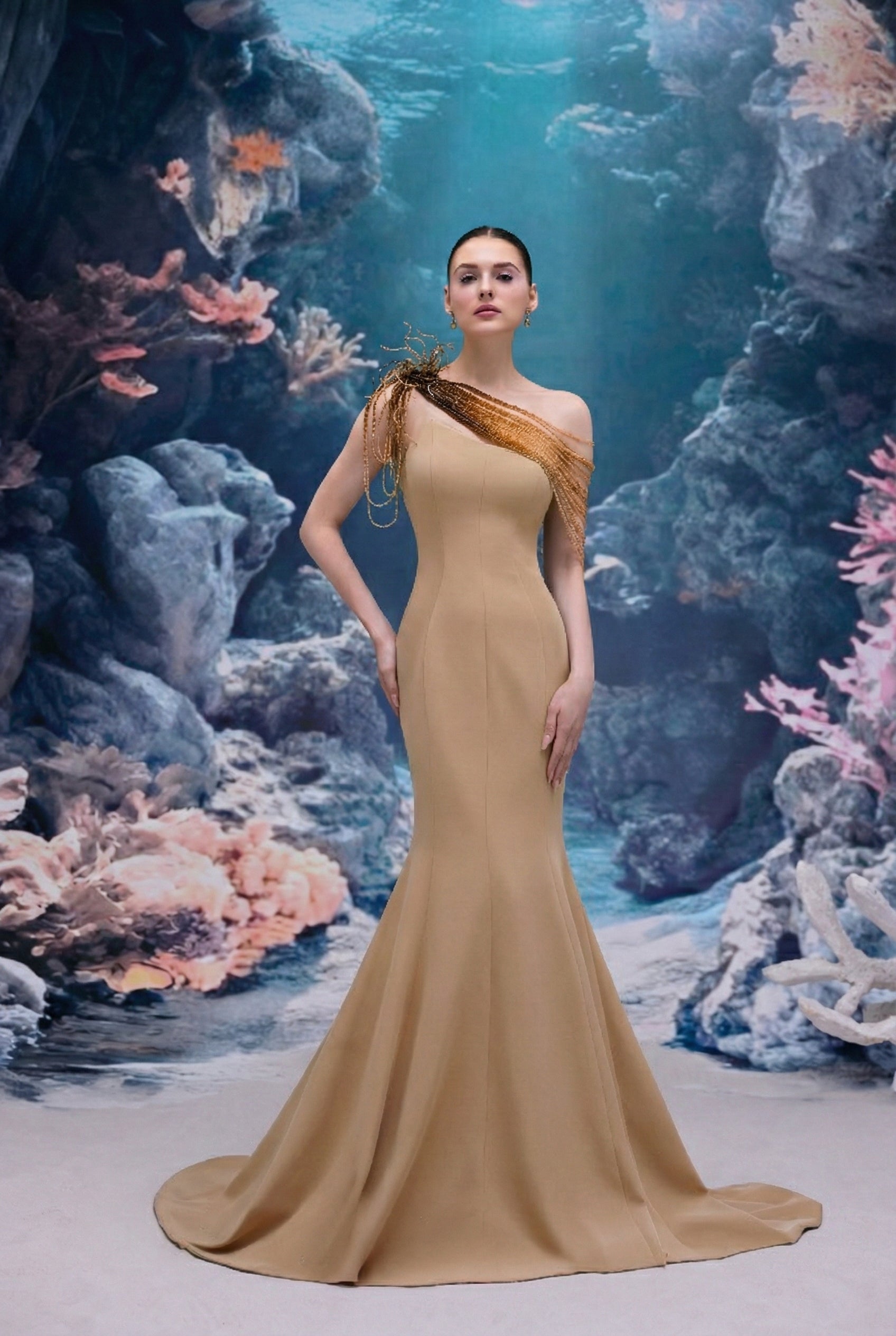 Thalia Crepe Dress