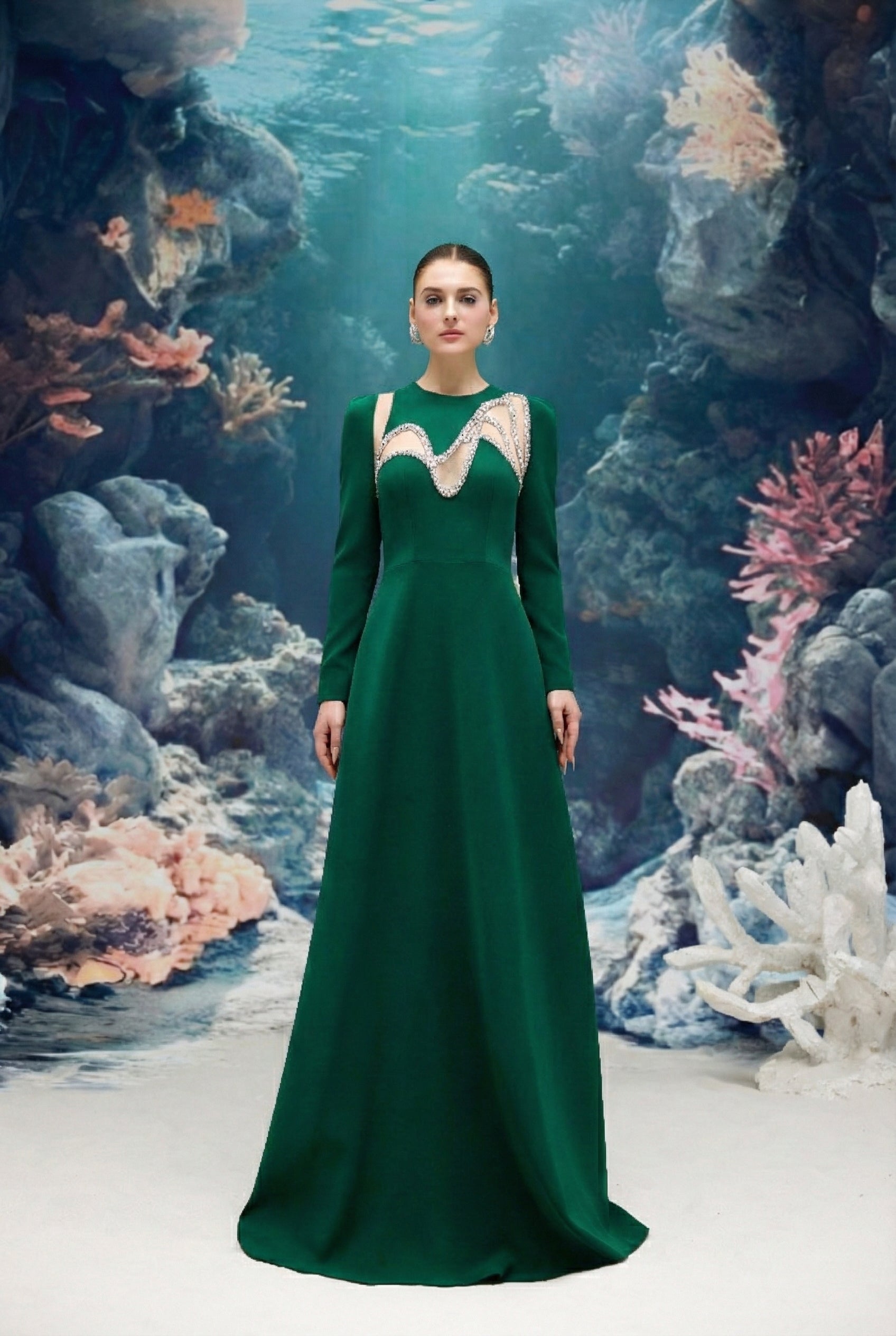 Danica Crepe Dress