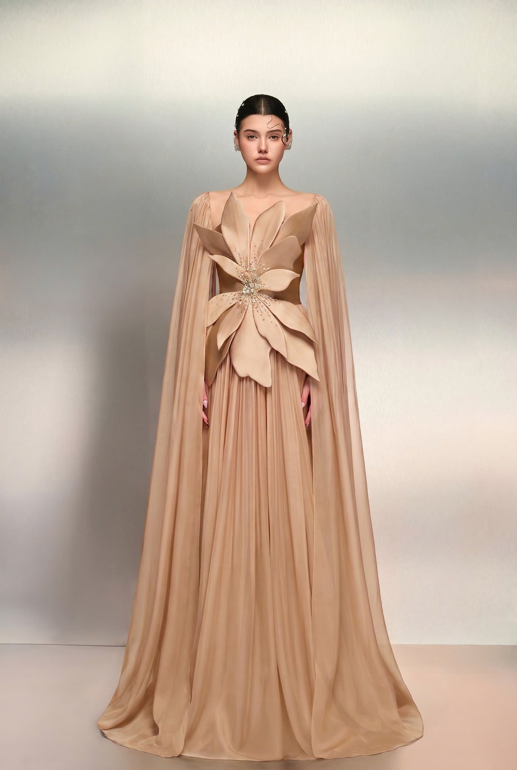 Shamma silk dress