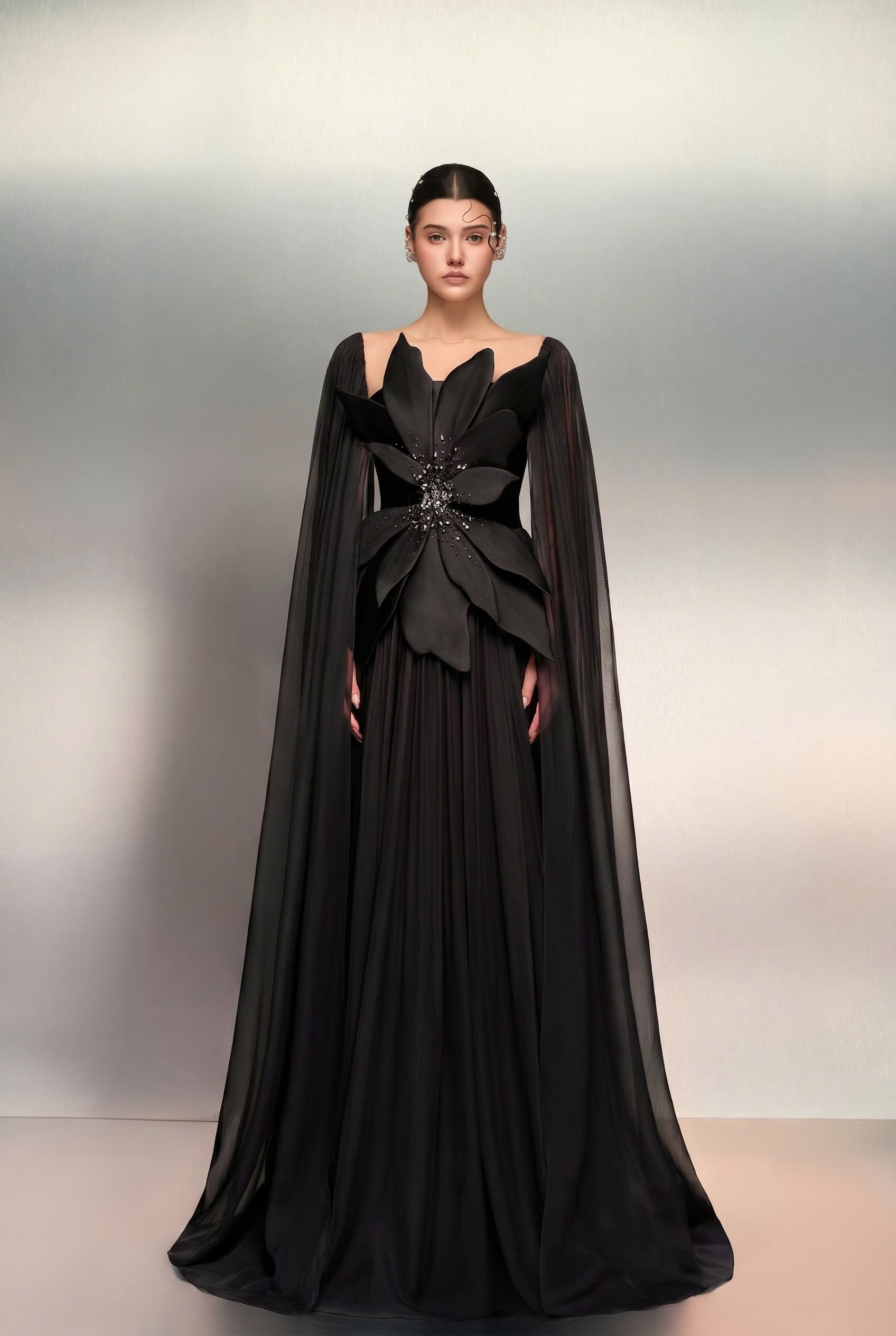 Shamma silk dress
