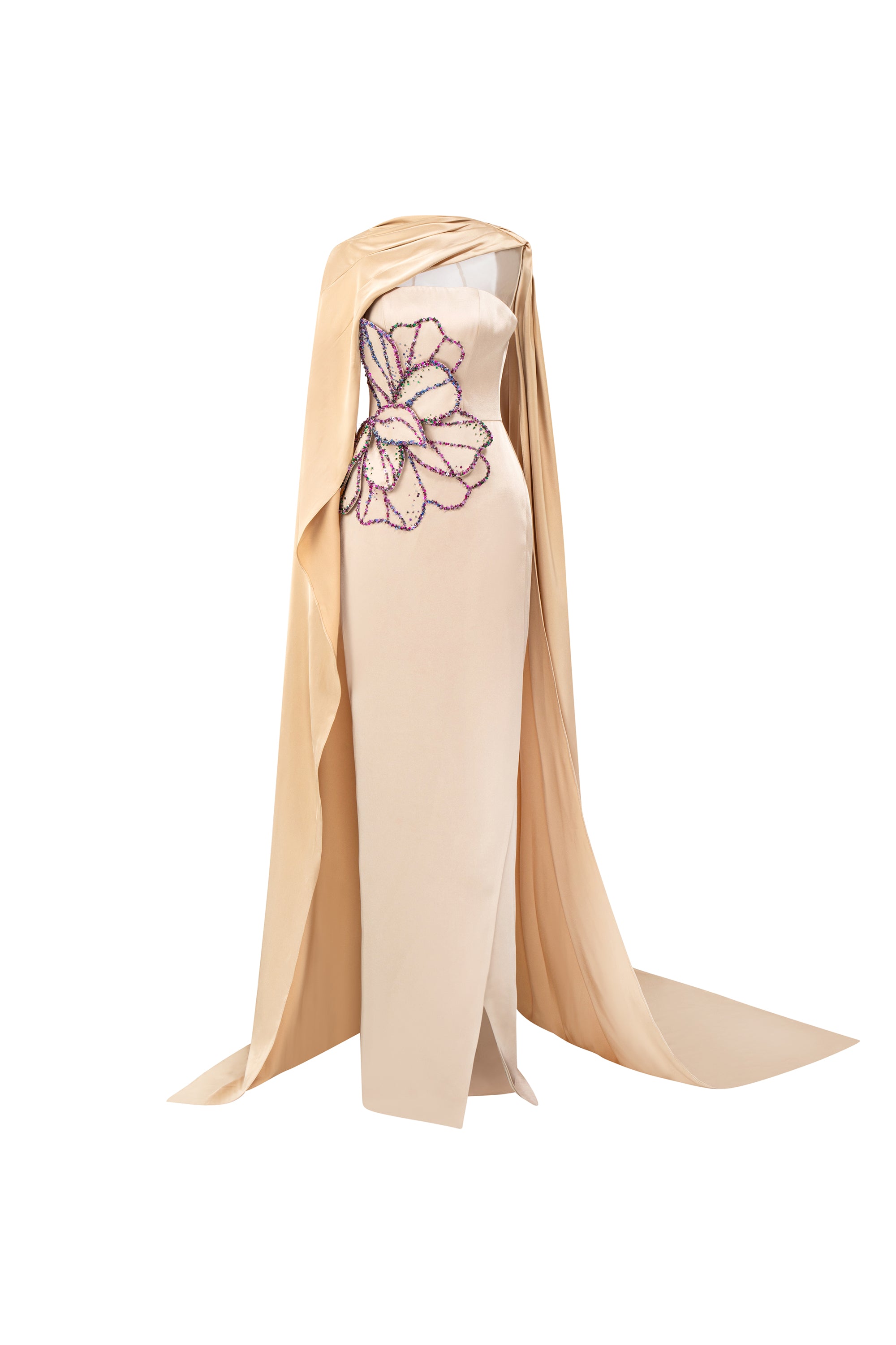 Sabbara silk taffeta dress