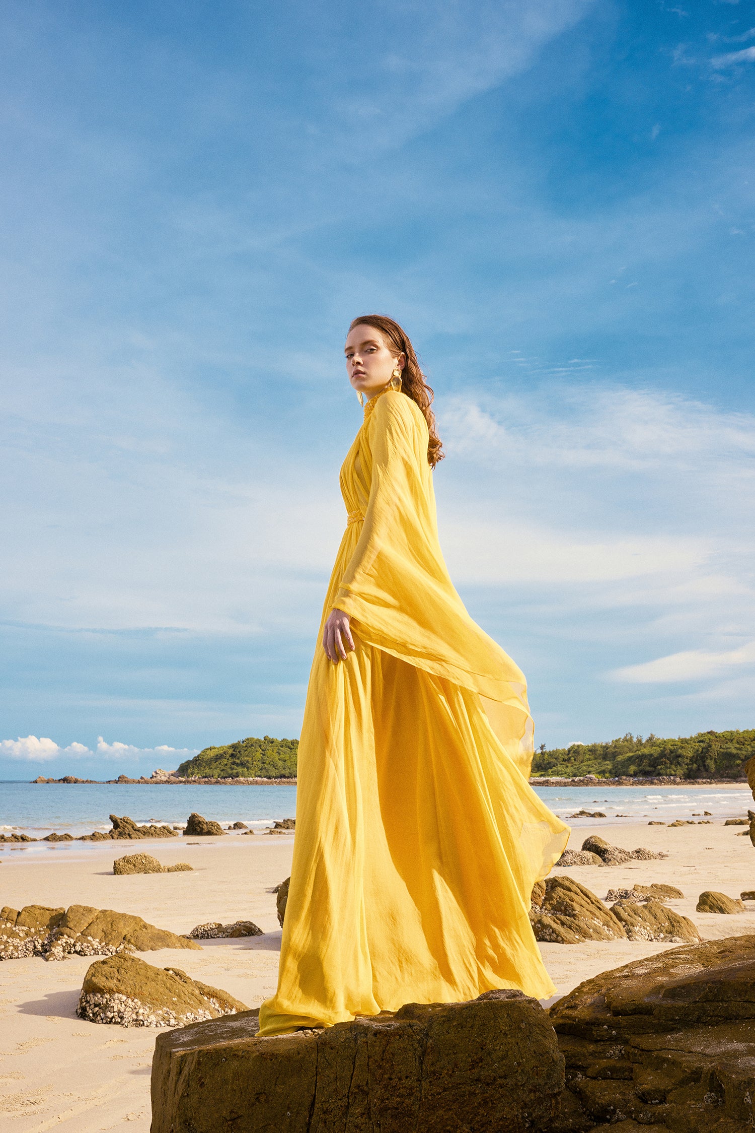 Vanessa silk sequins dress