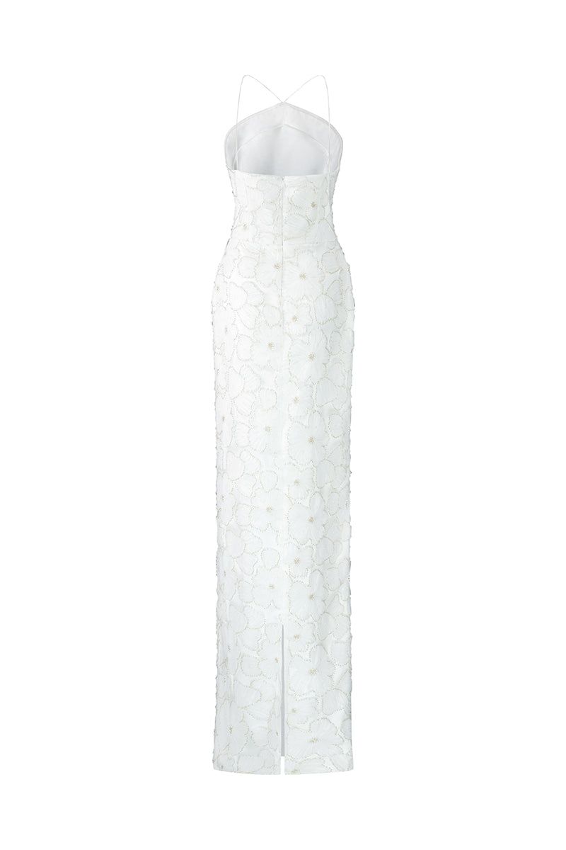 Angelina 3D floral lace dress