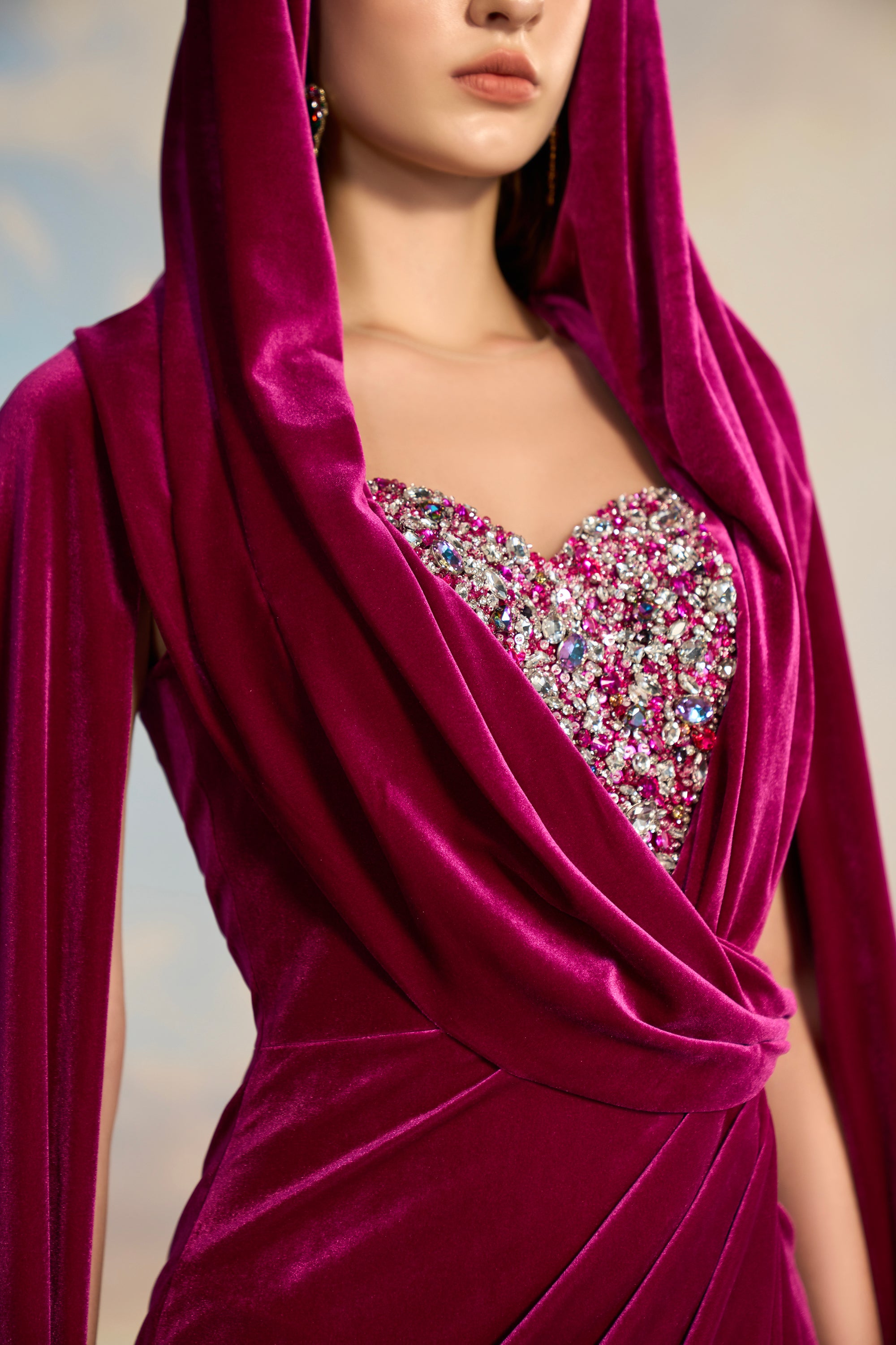 Freya Velvet hat dress