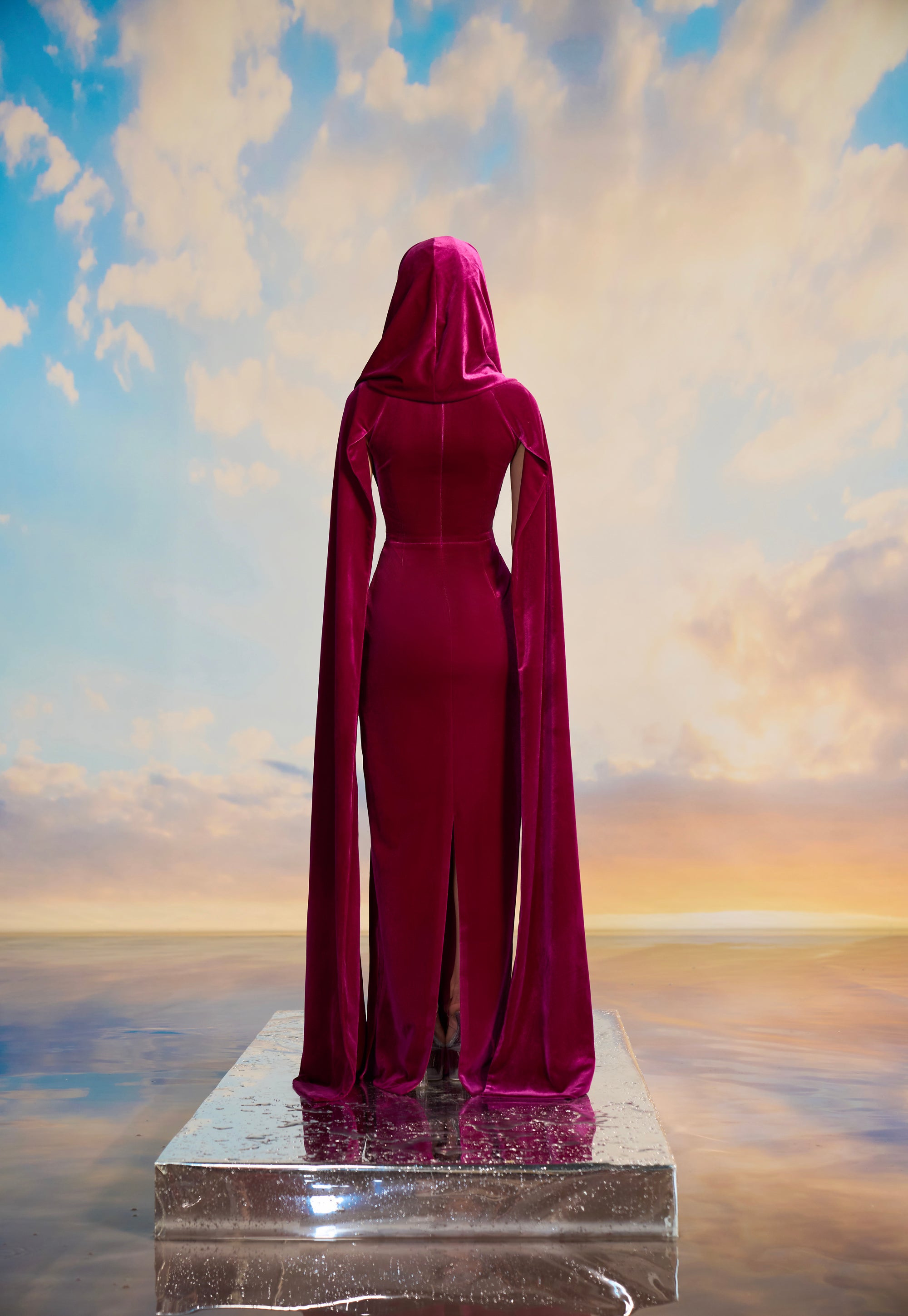 Freya Velvet hat dress