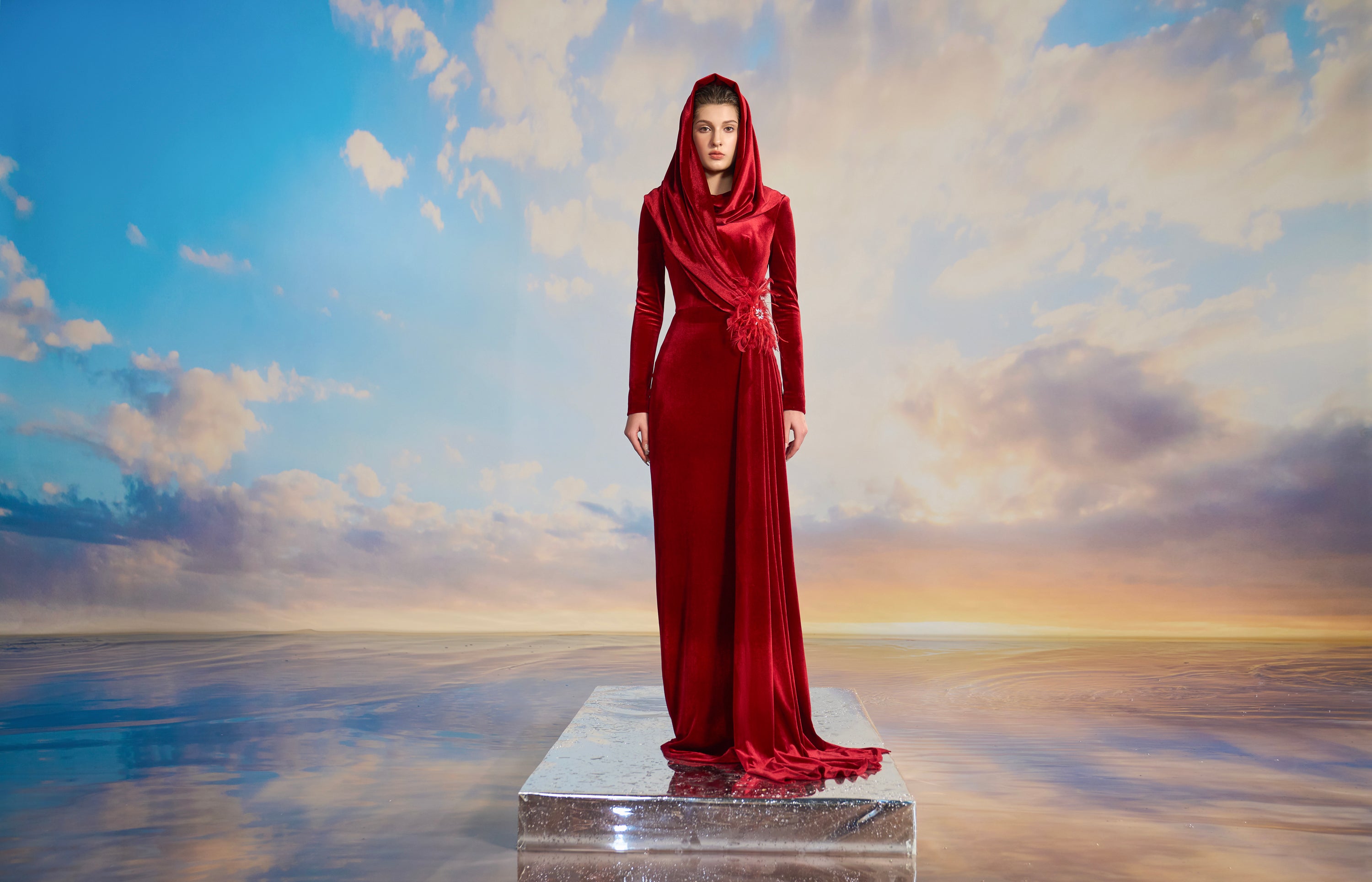 Jazzie Velvet hat dress