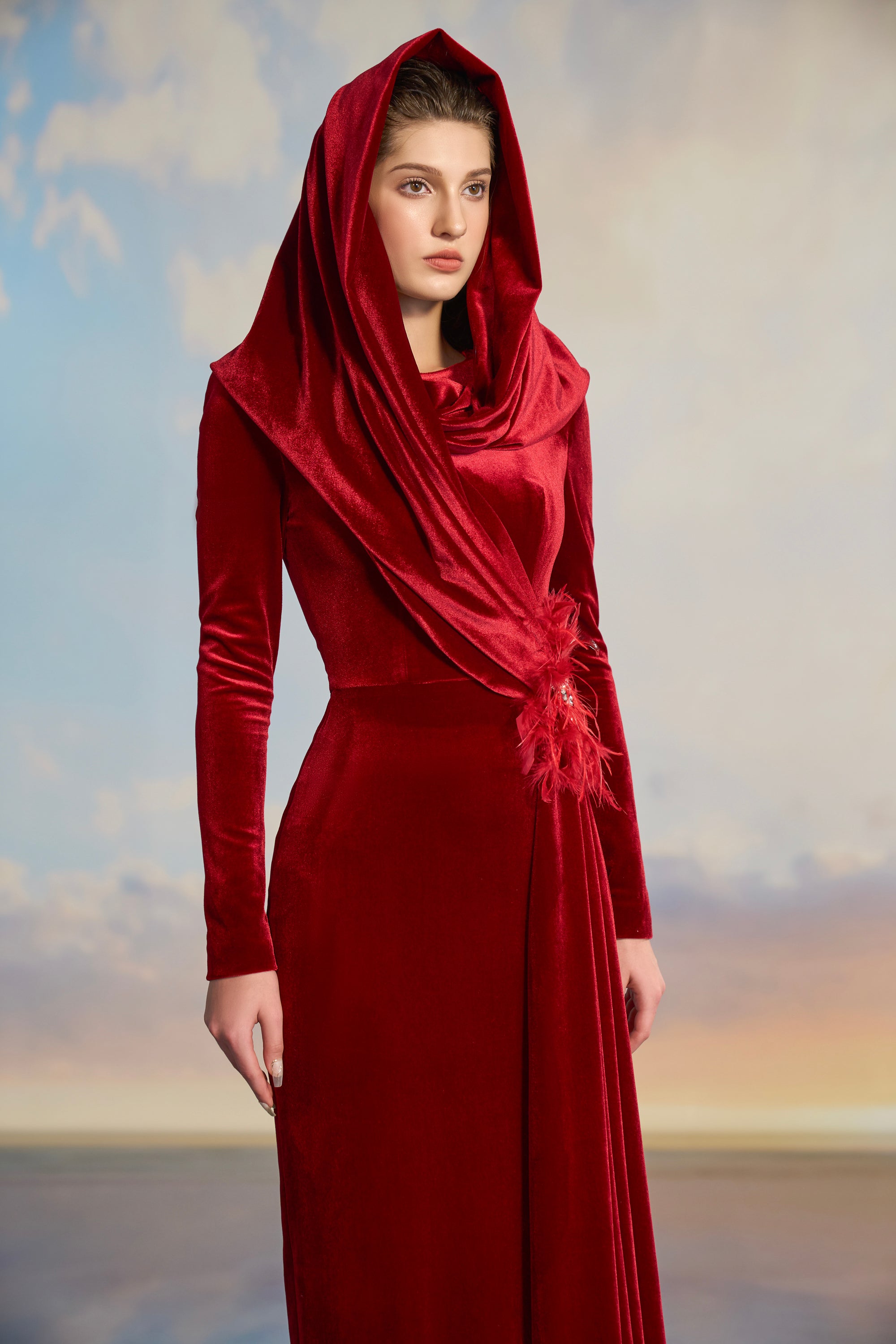 Jazzie Velvet hat dress