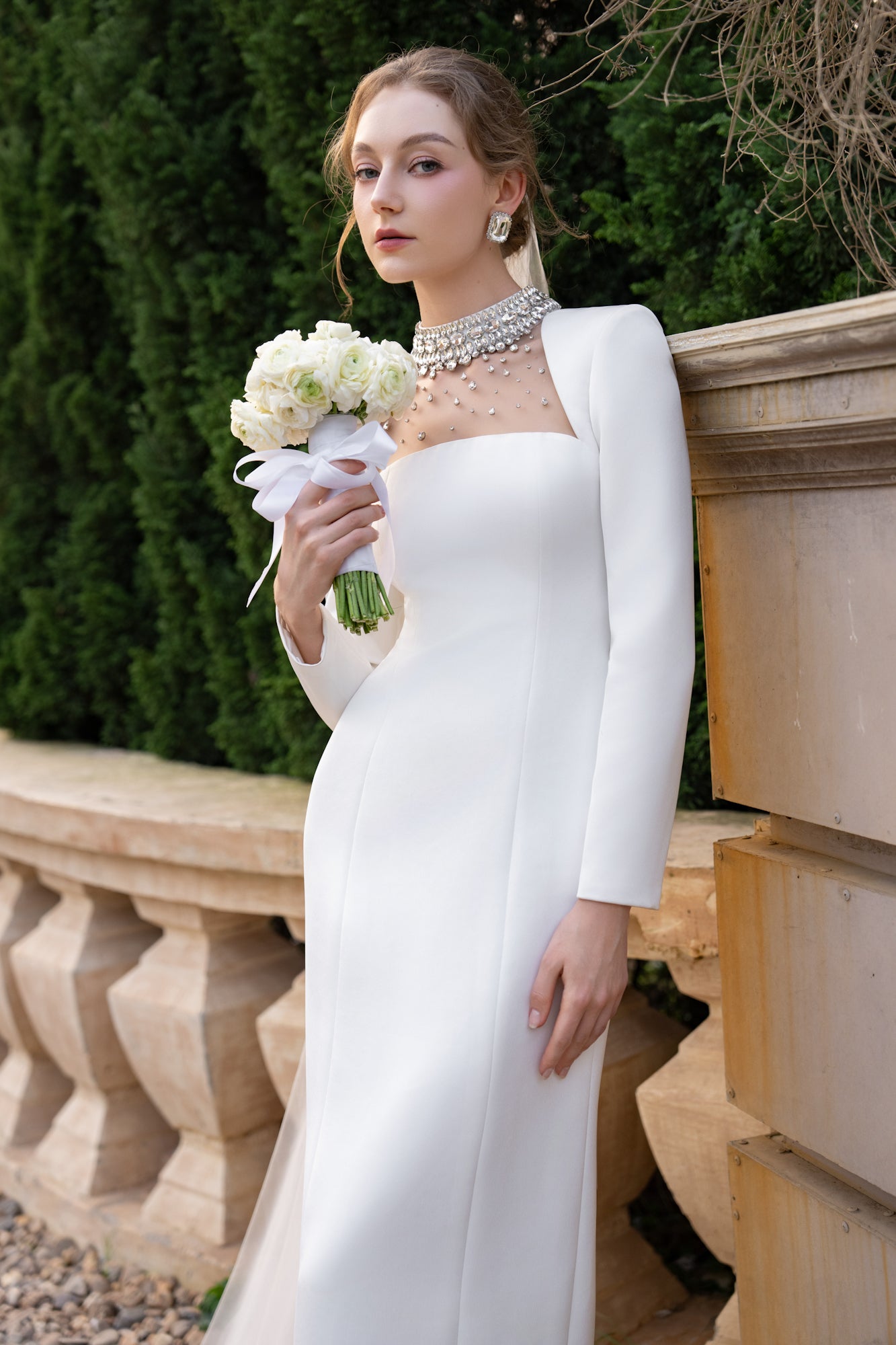 Diana taffeta cut out dress