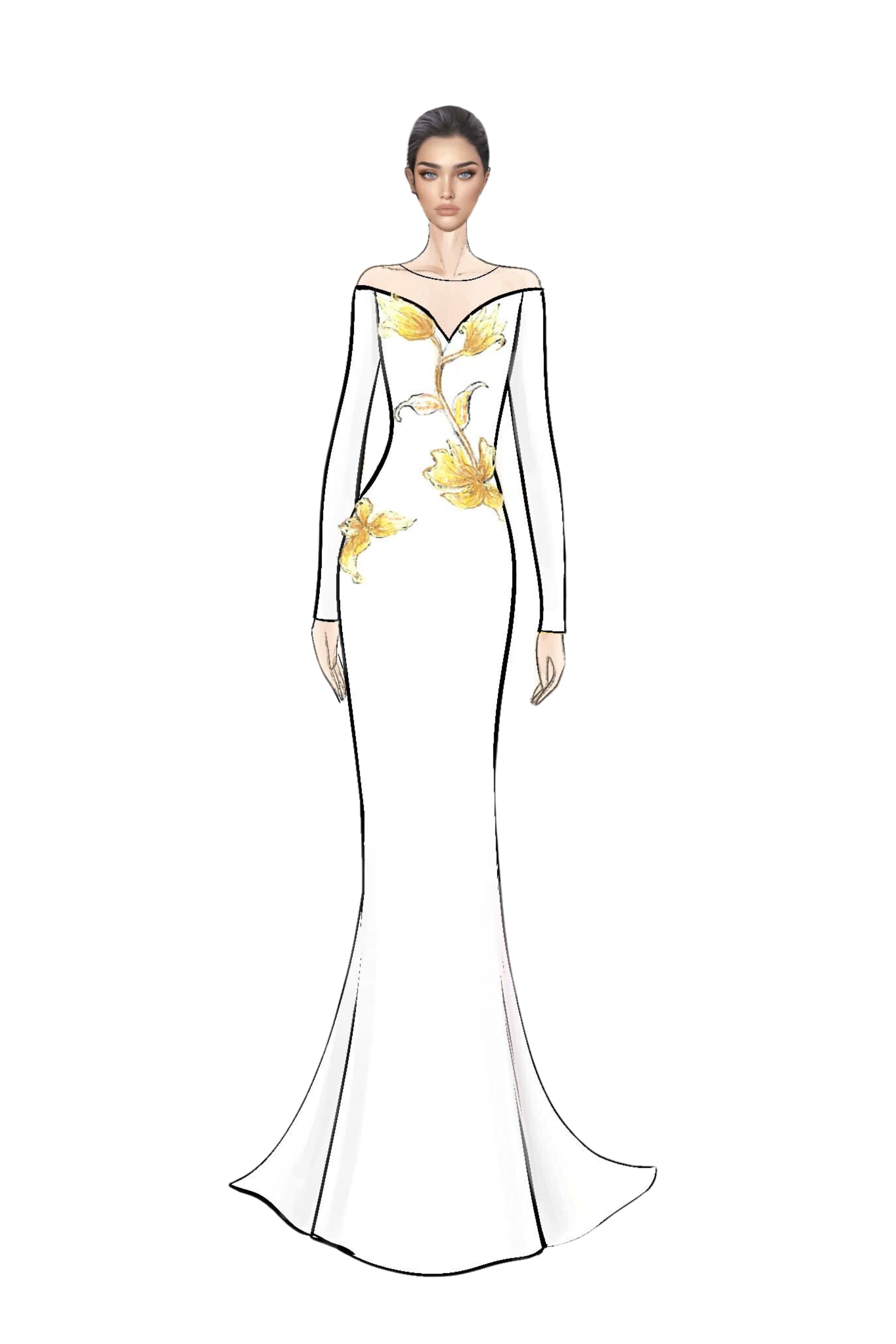 Juliette Crepe Dress