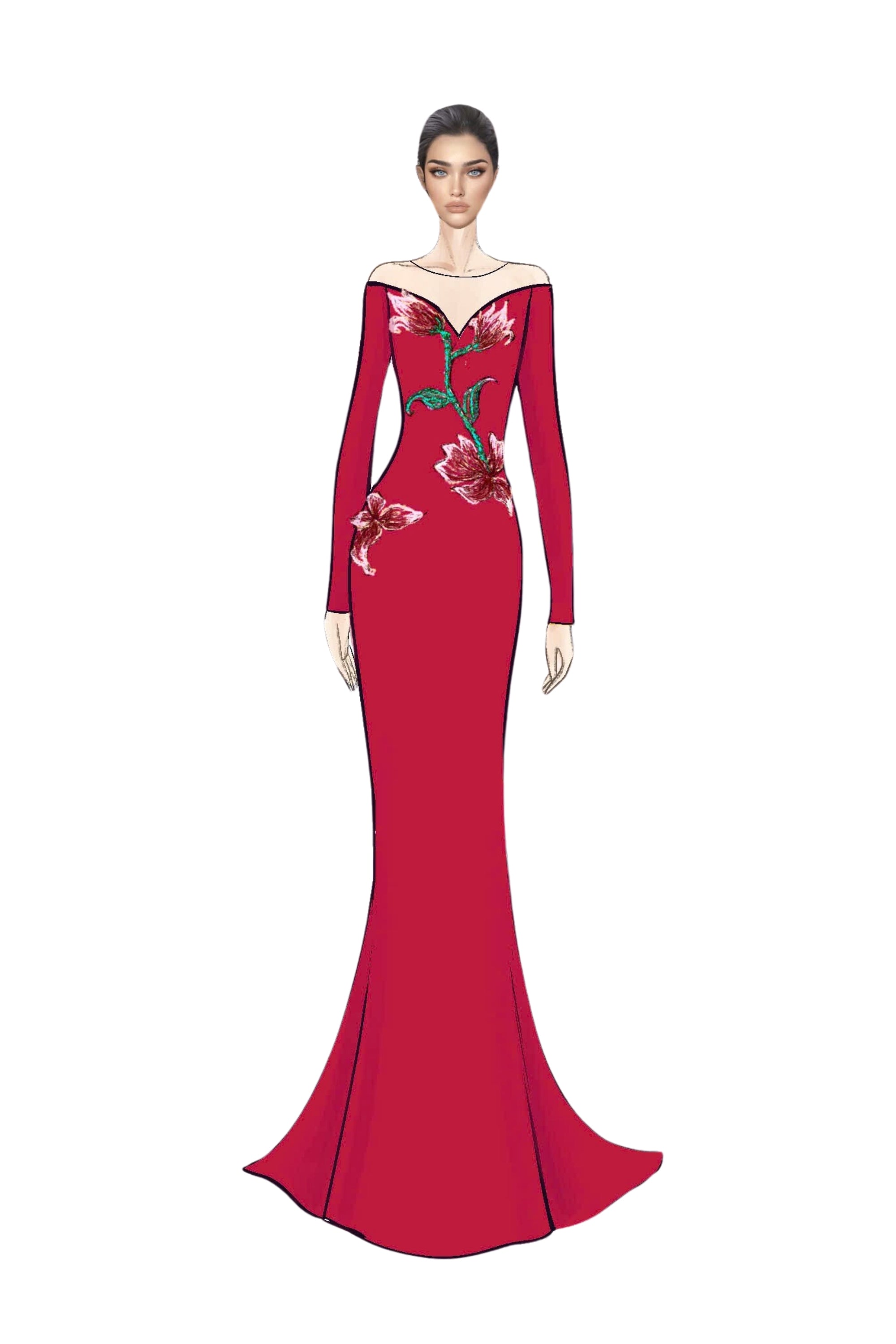 Juliette Crepe Dress