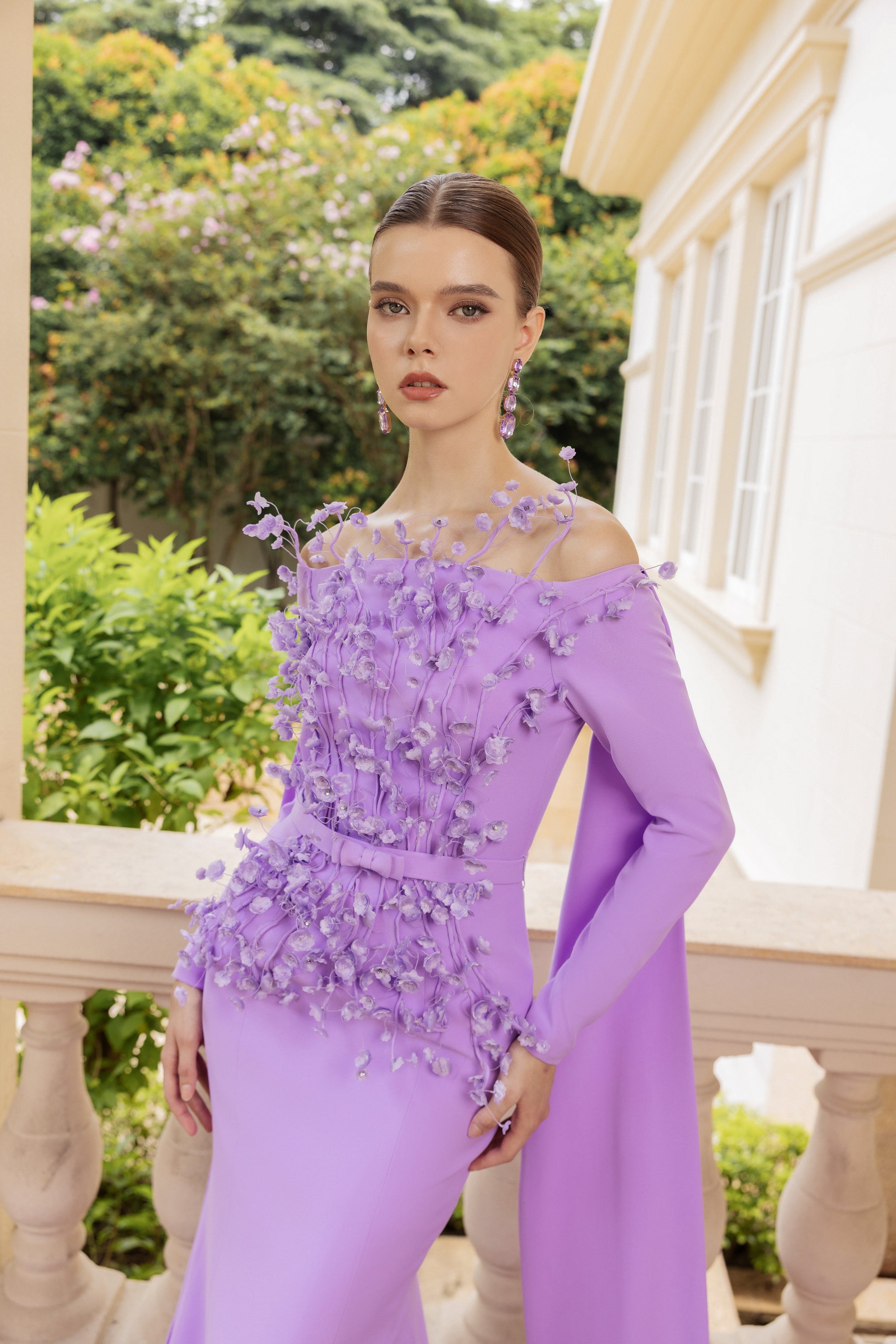 Apolline Crepe Dress