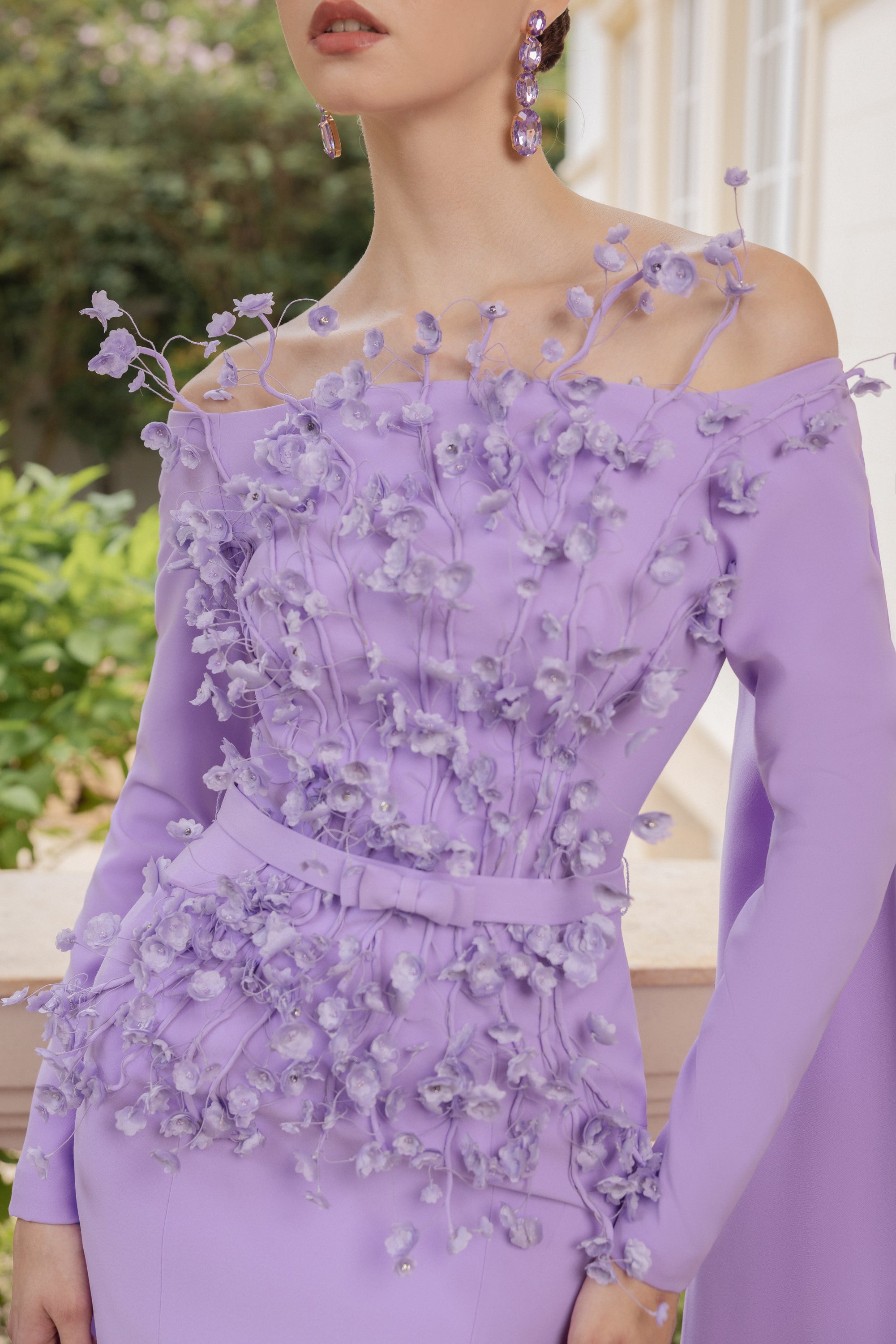 Apolline Crepe Dress