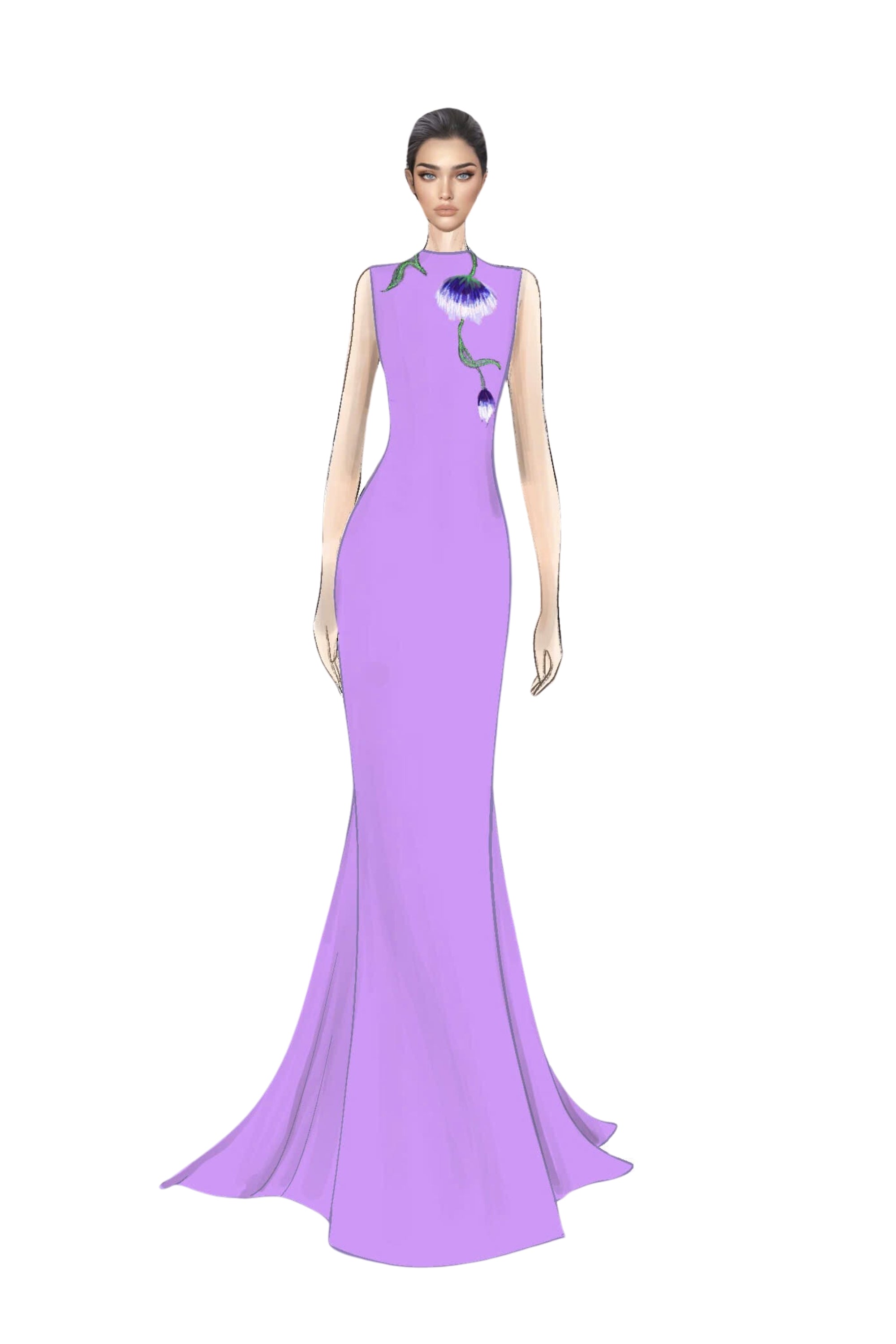 Joséphine Crepe Dress