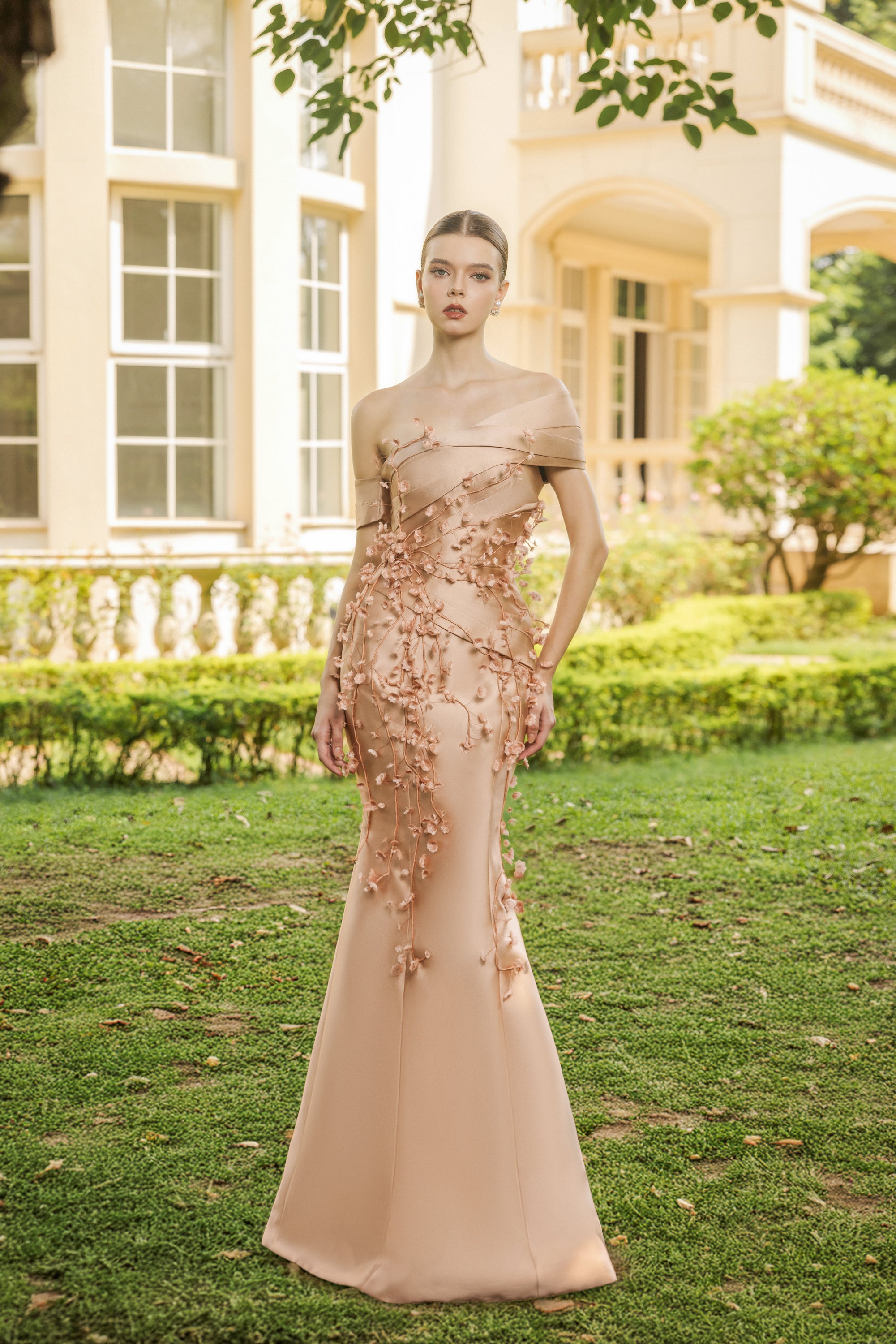 Antoinettee Taffeta Dress