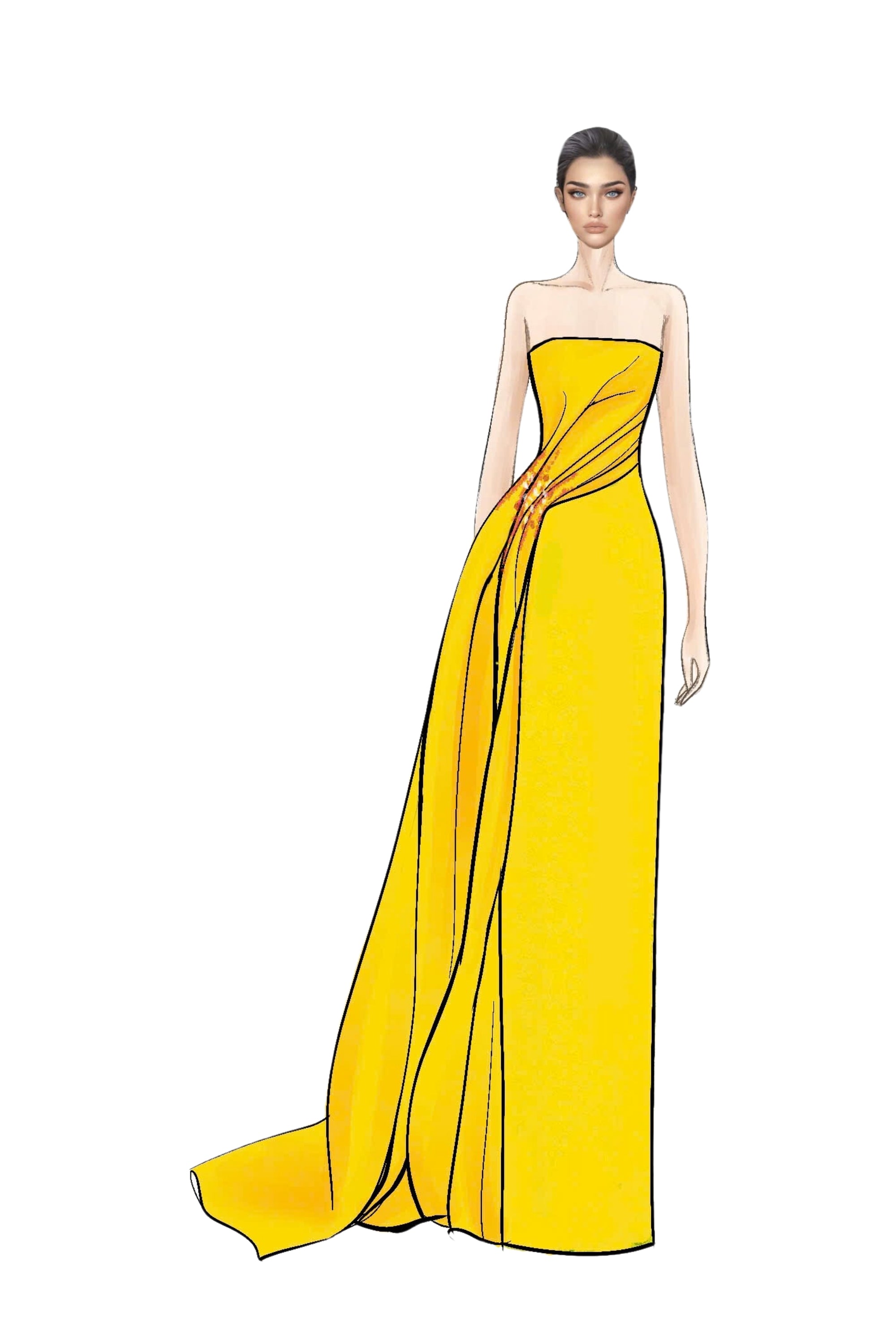 Vivienne Crepe Dress