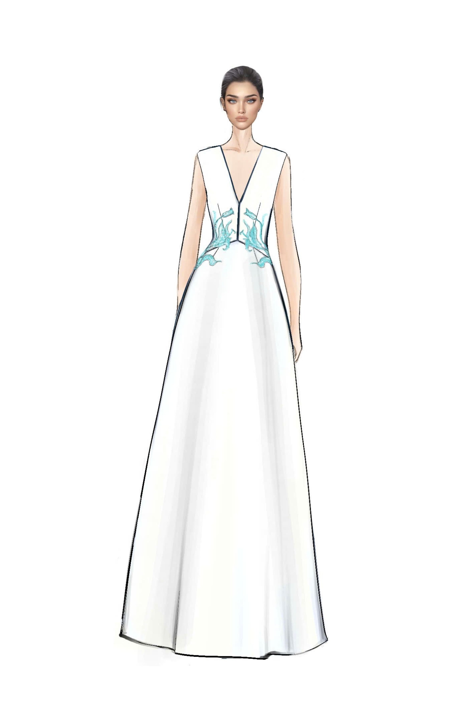 Madeleine Crepe Dress