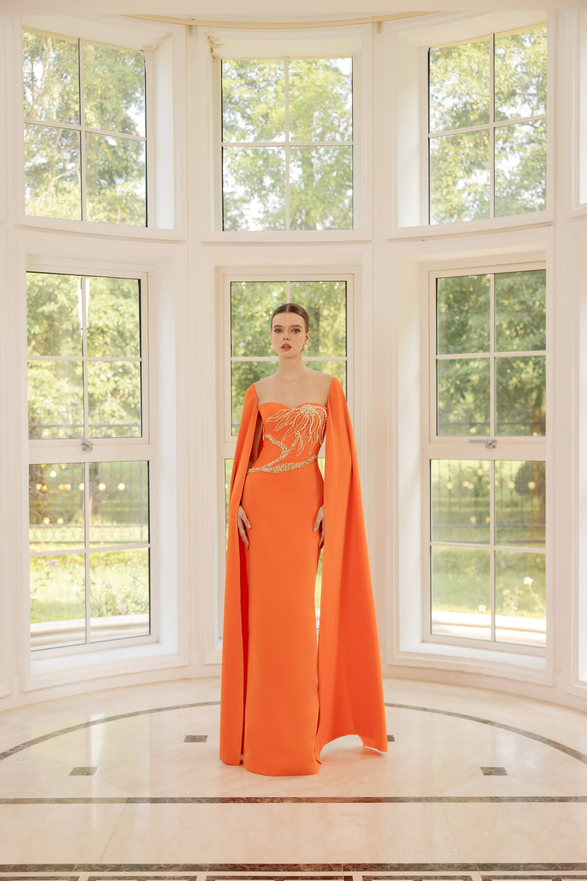 Geneviève Crepe Dress