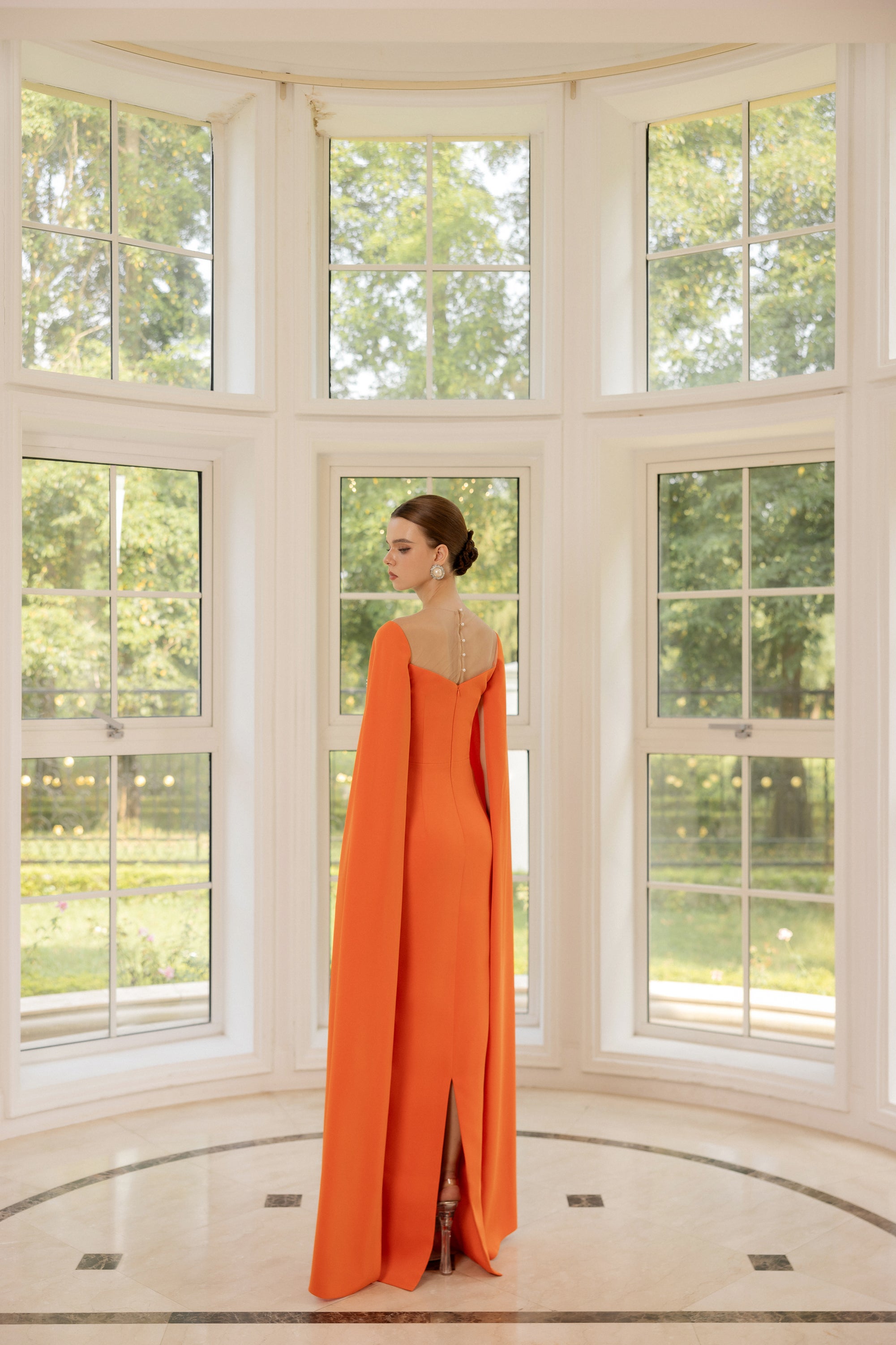 Geneviève Crepe Dress