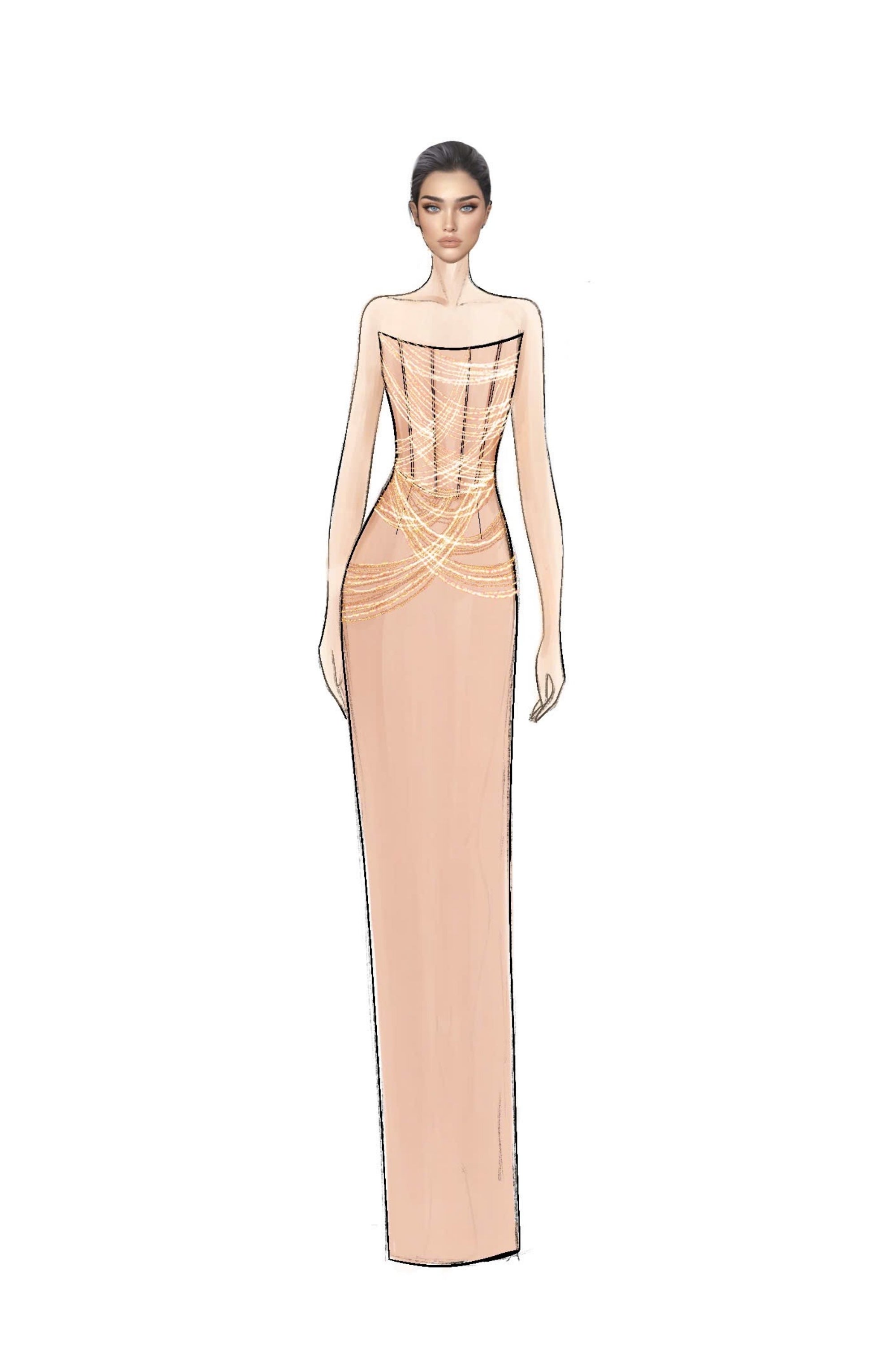 Simone Silk Taffeta Dress