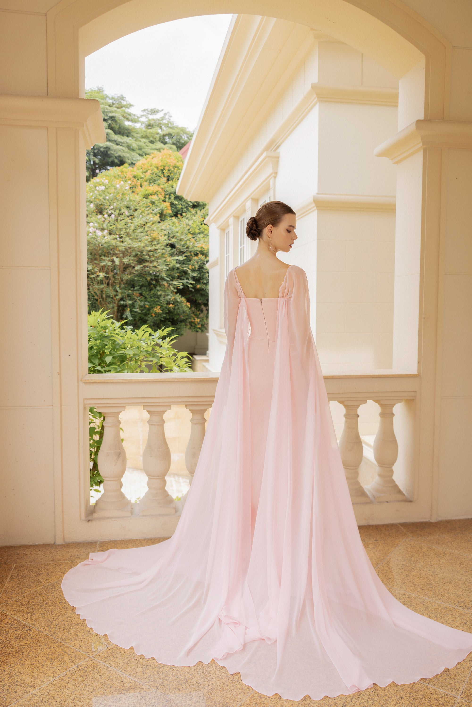 Adèle Taffeta and Silk Dress