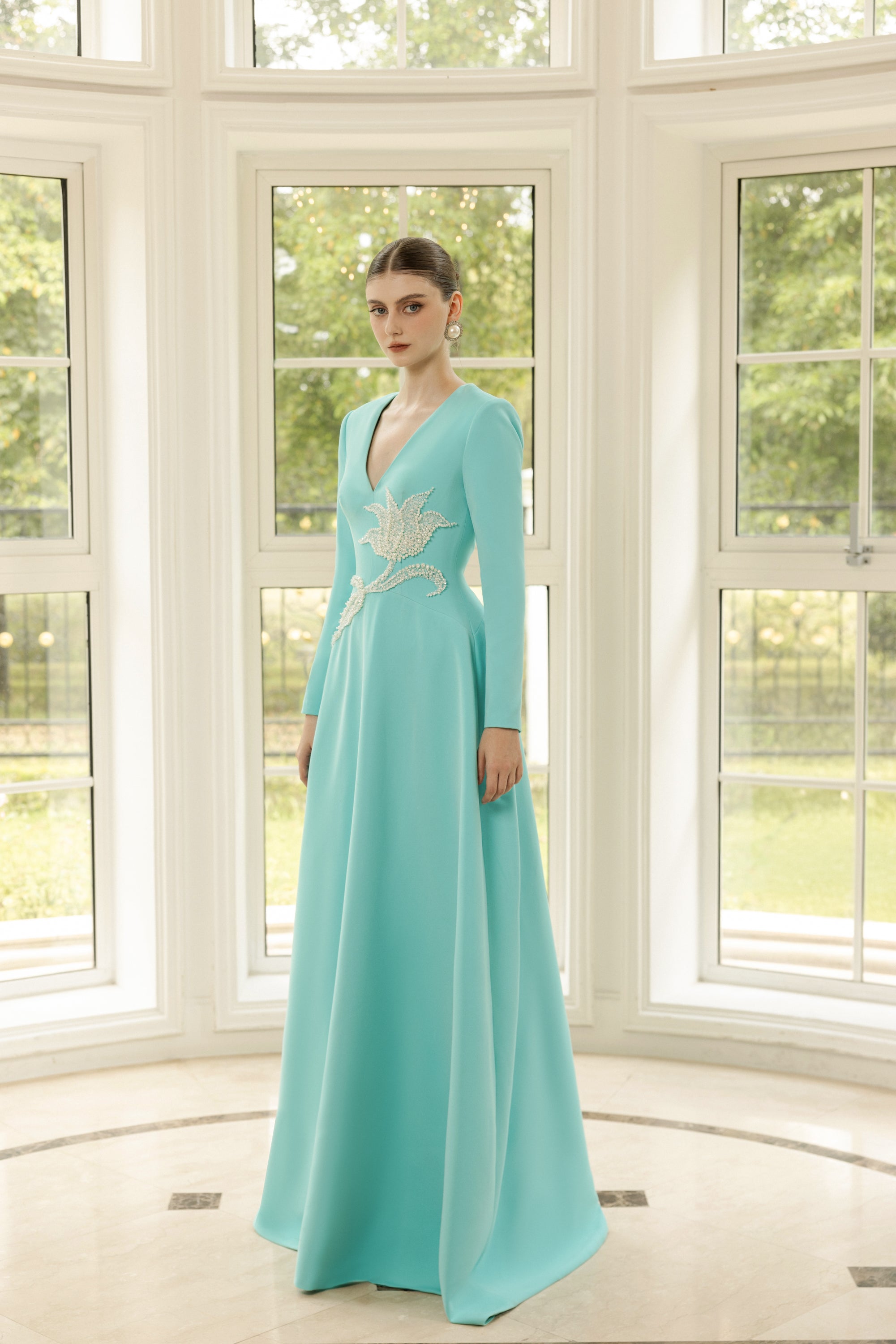 Aurélie Crepe Dress