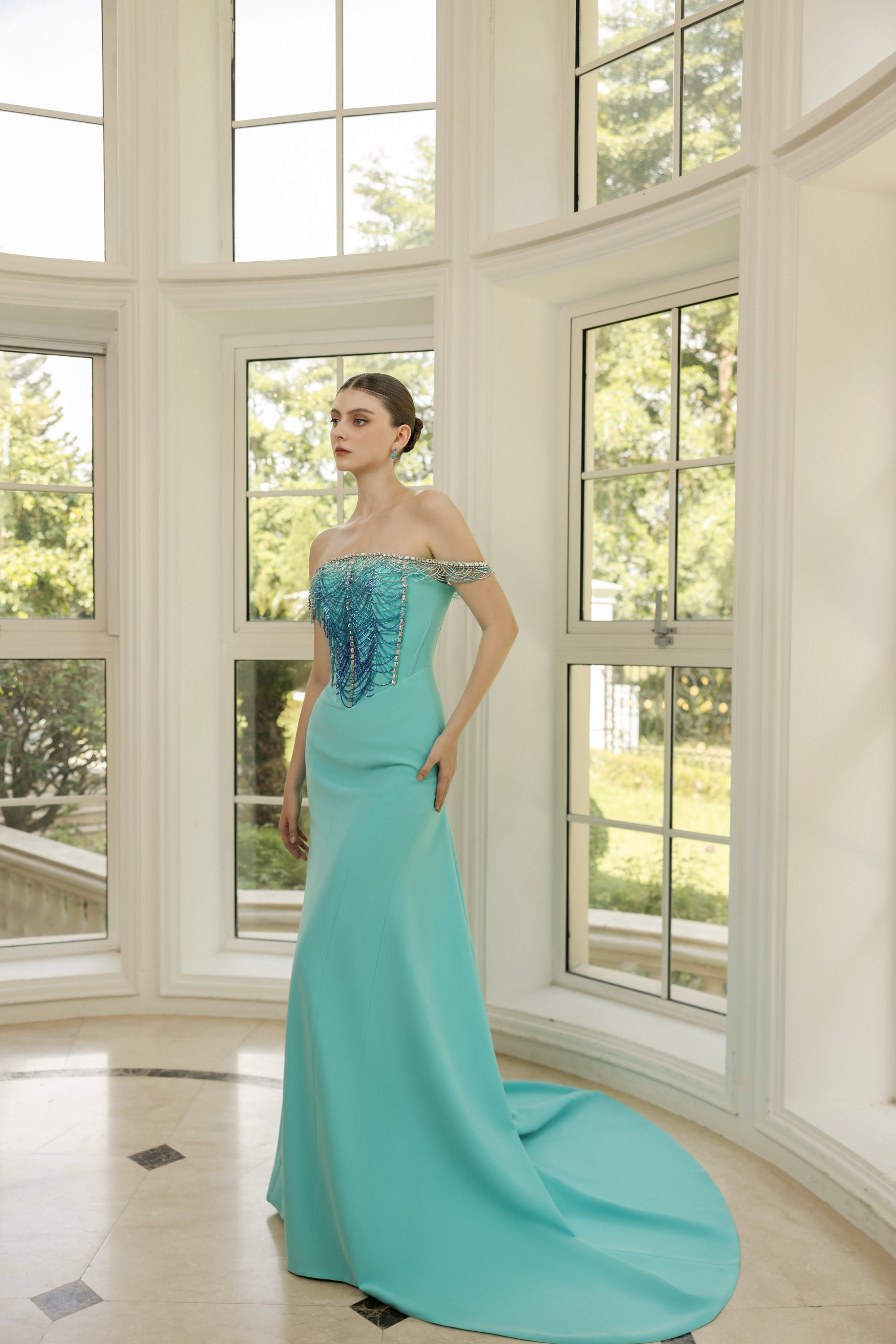 Delphine Crepe Dress