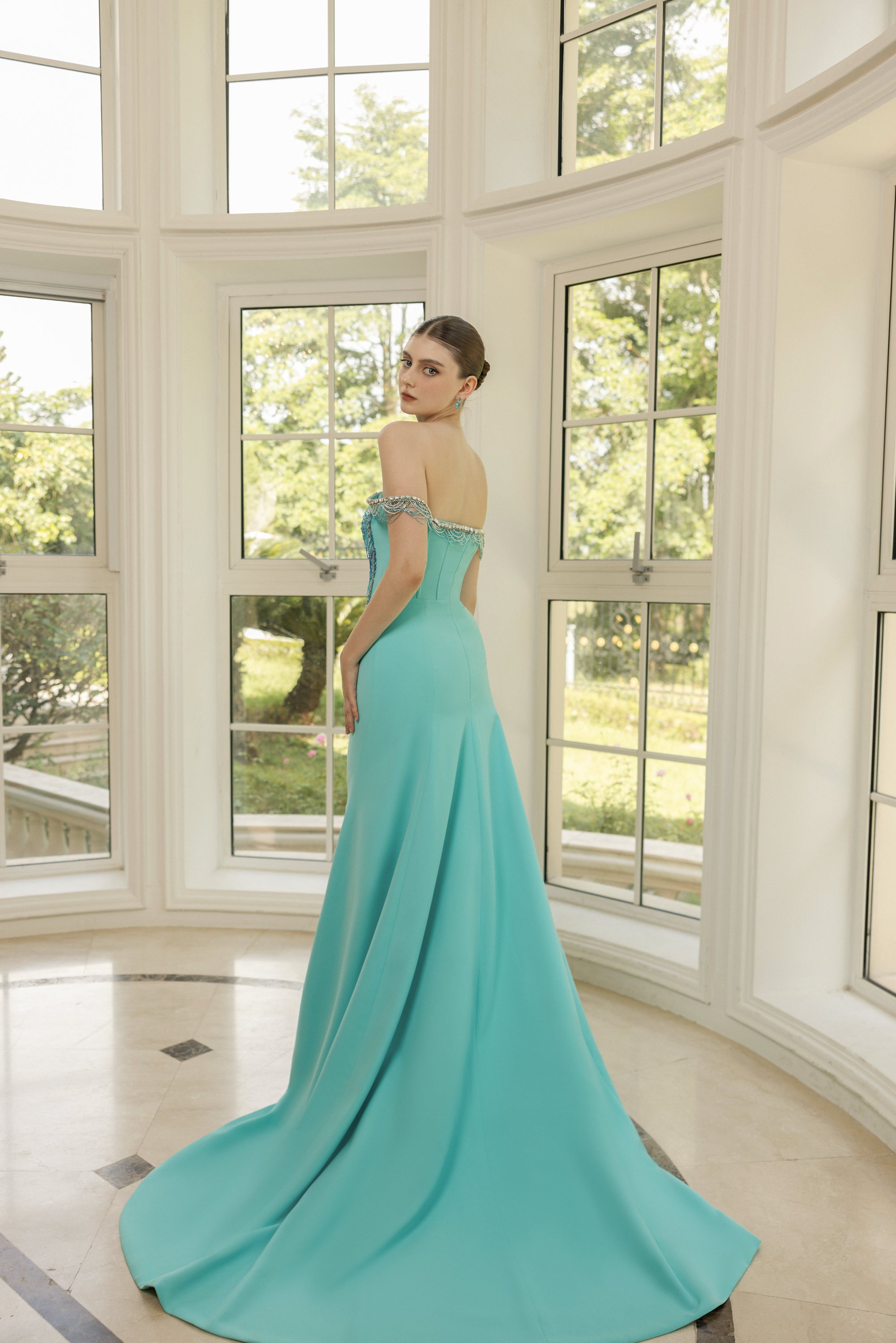 Delphine Crepe Dress