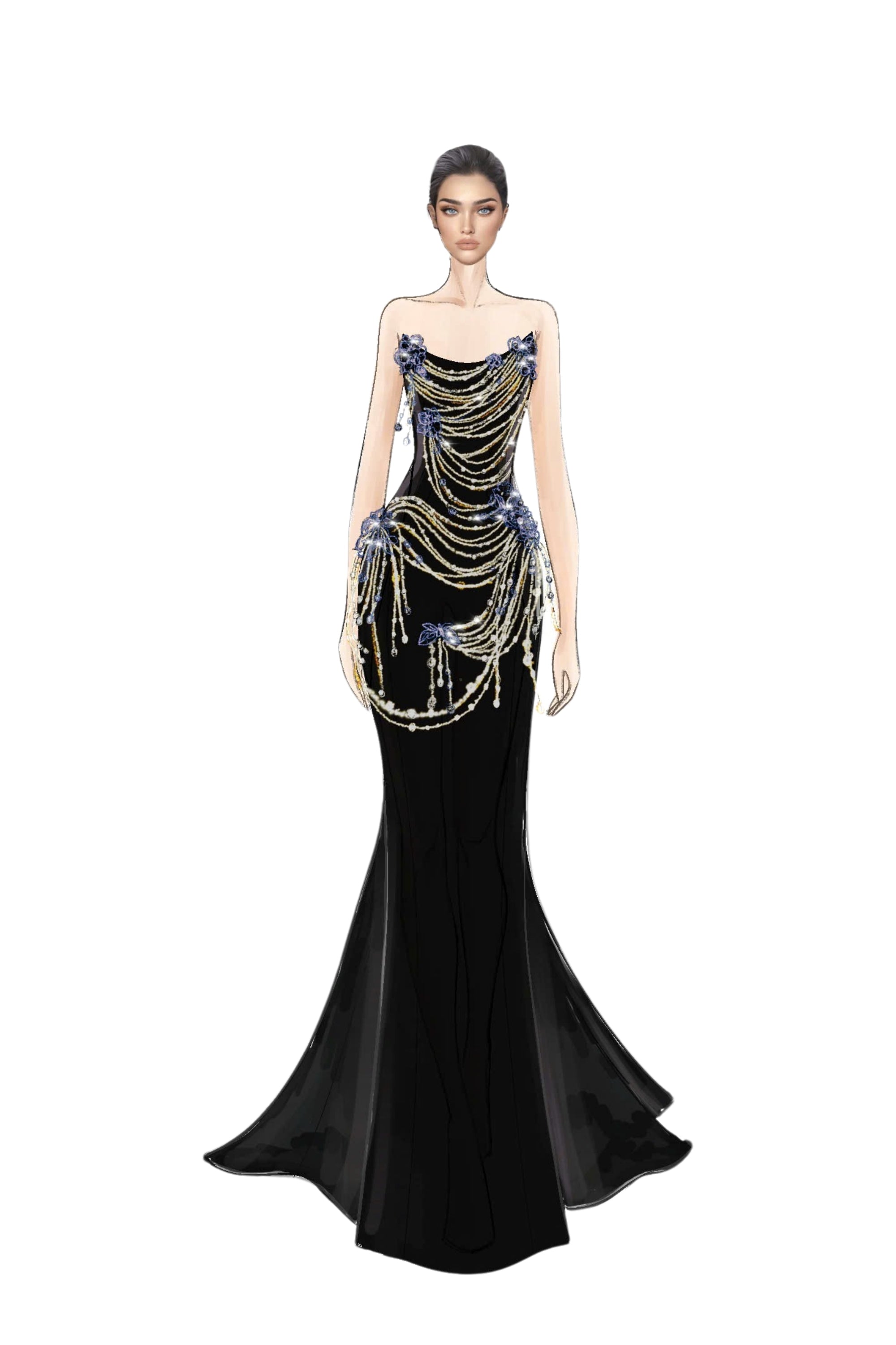 Mathilde Silk Taffeta Dress