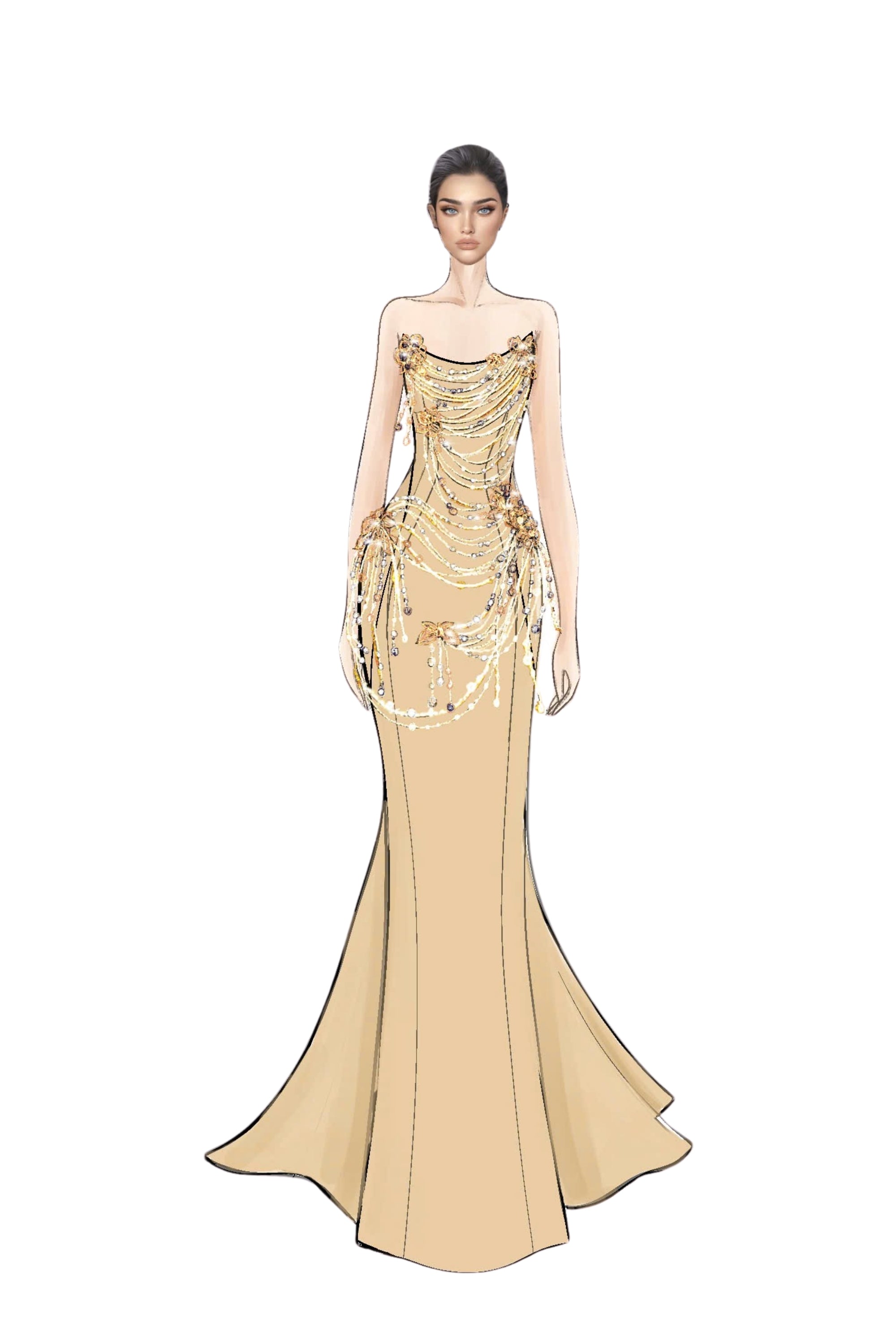 Mathilde Silk Taffeta Dress