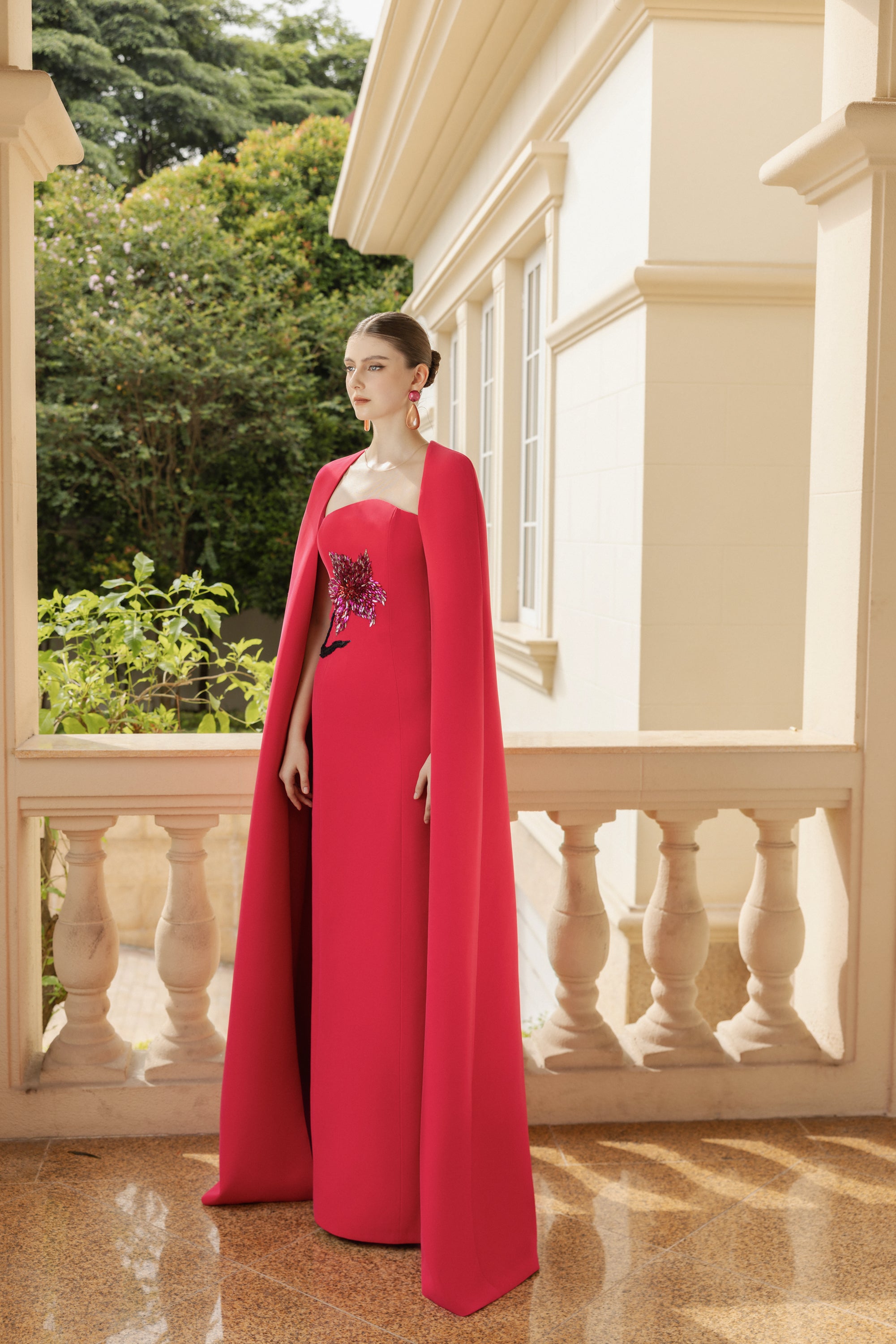 Béatrice Crepe Dress