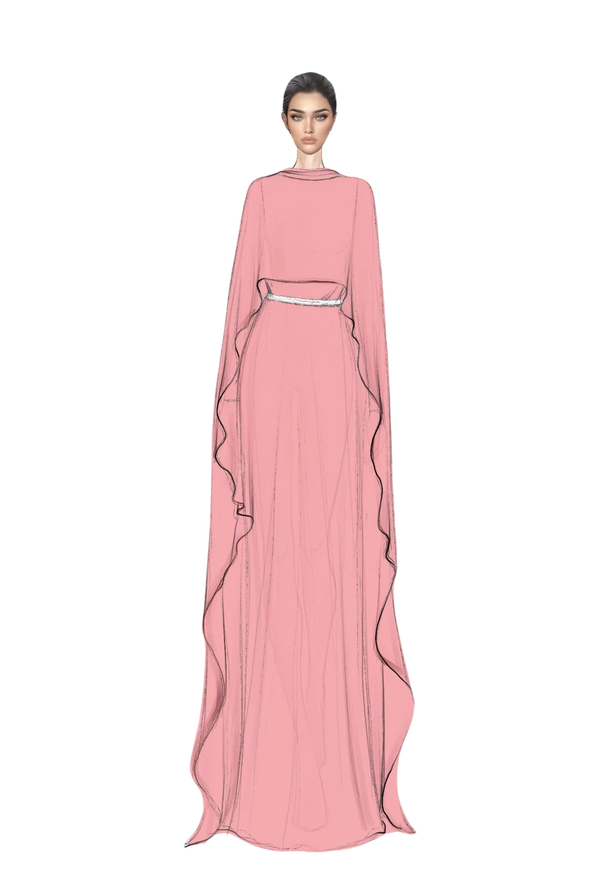 Anaïs Chiffon Dress