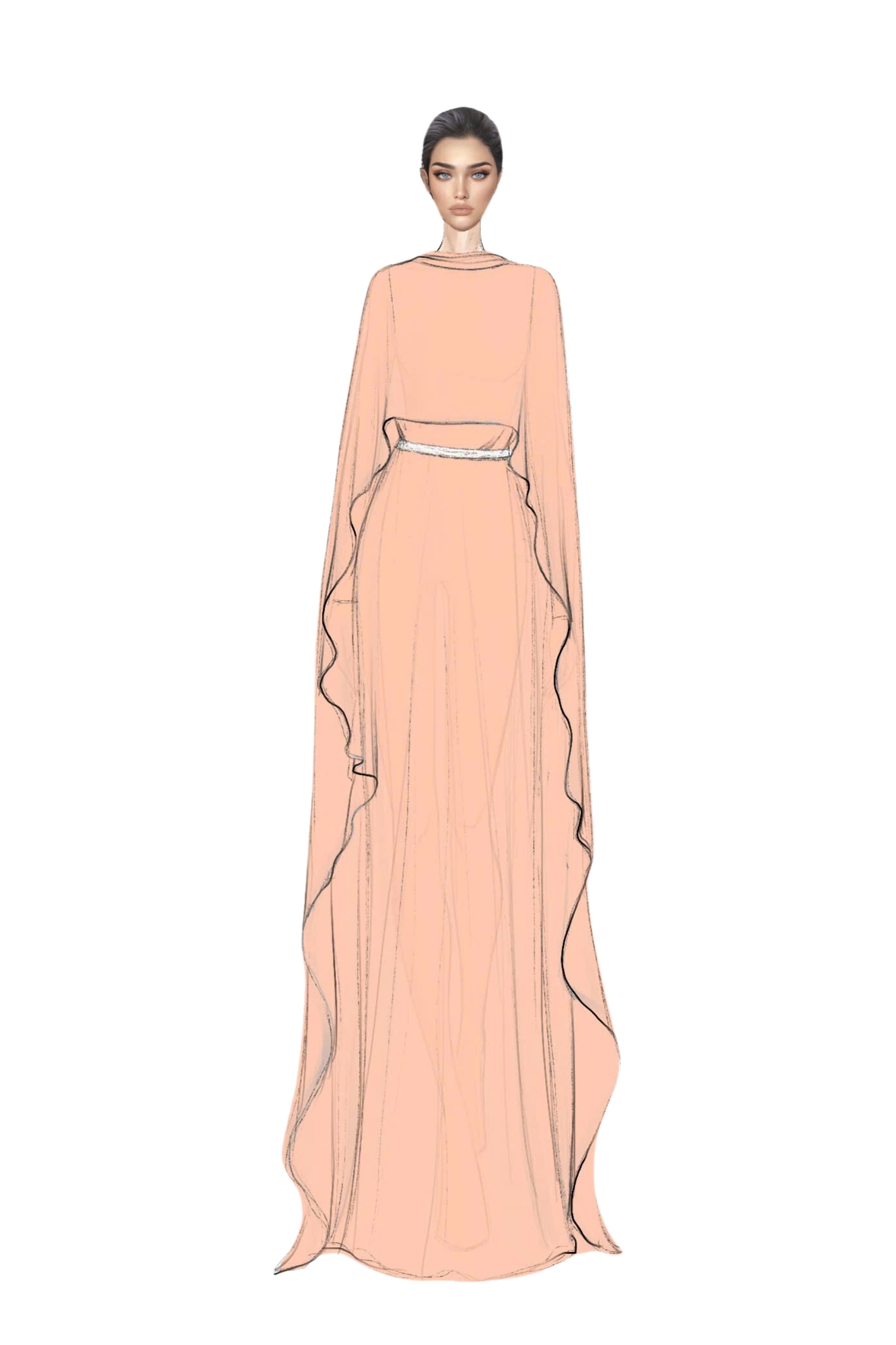 Anaïs Chiffon Dress