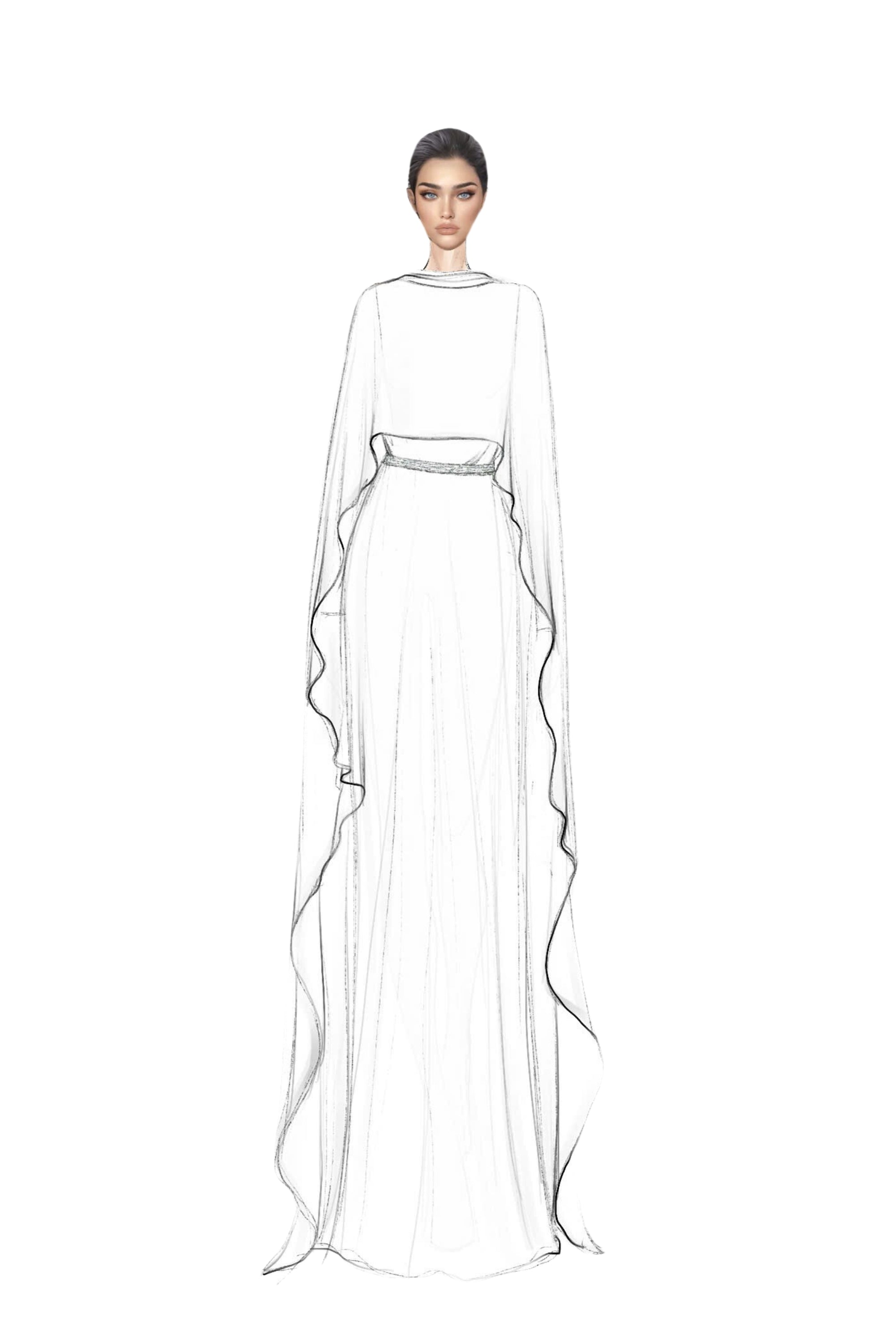 Anaïs Chiffon Dress