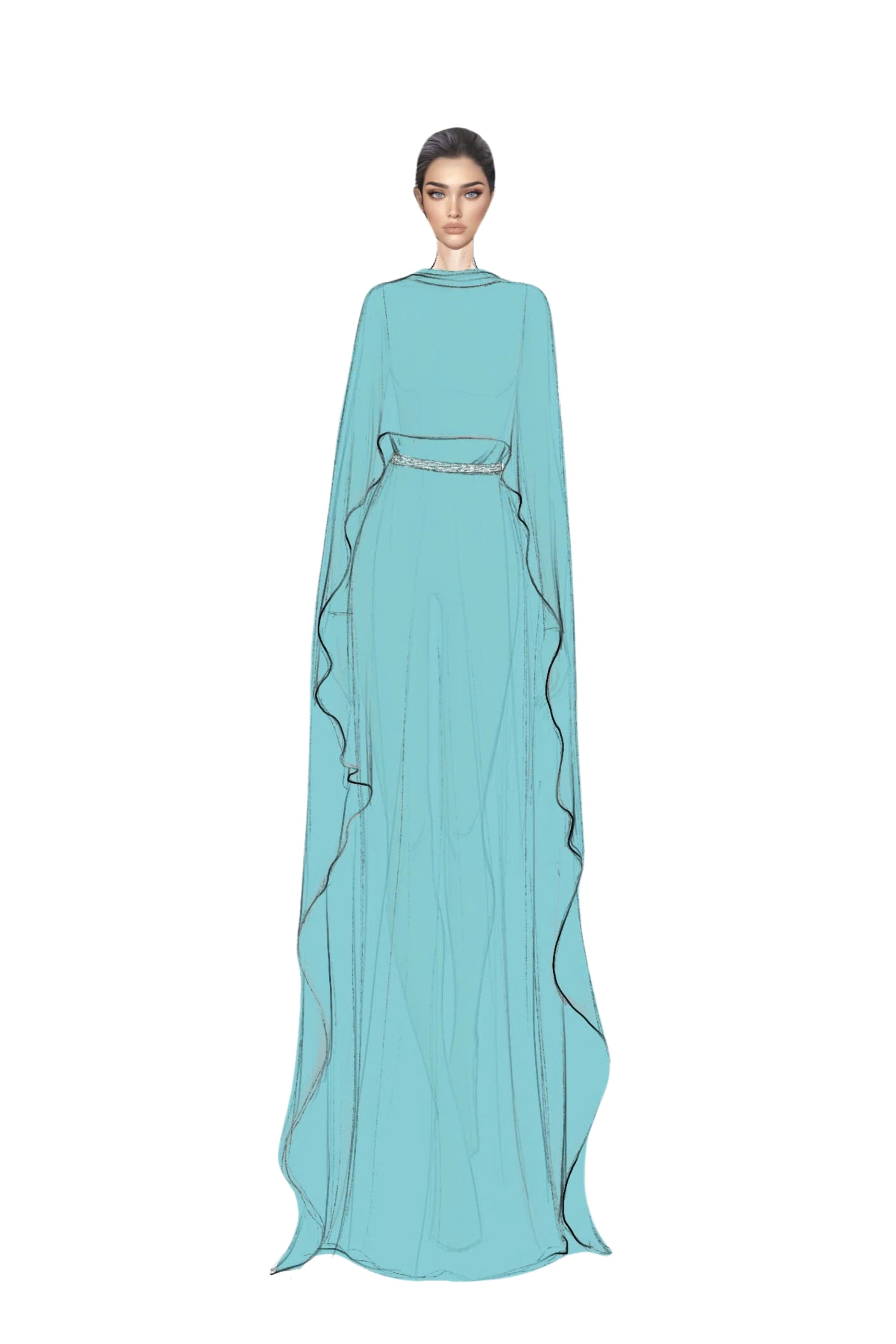 Anaïs Chiffon Dress