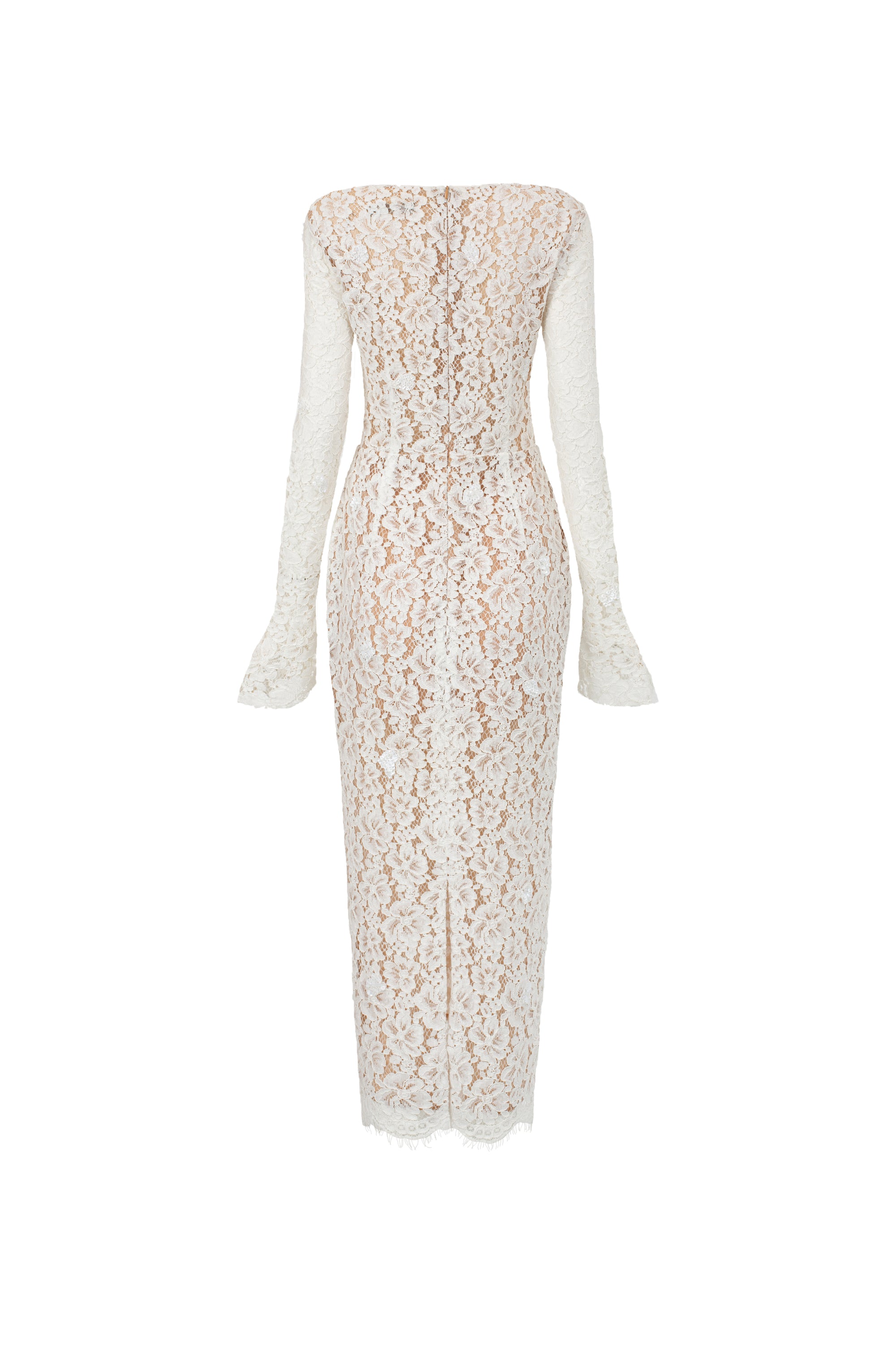 Avery floral lace cut out dress