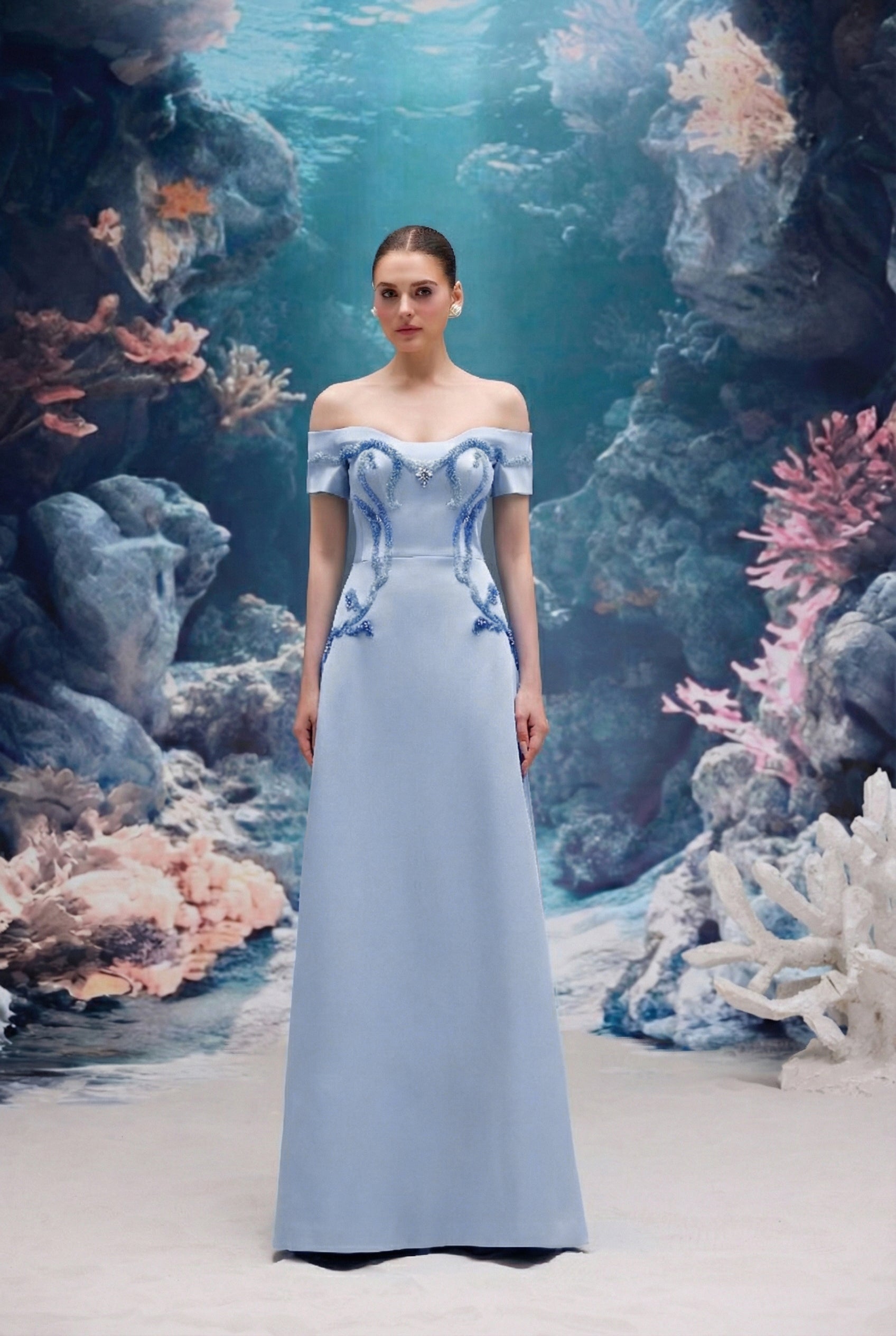 Verona Silk Taffeta Dress