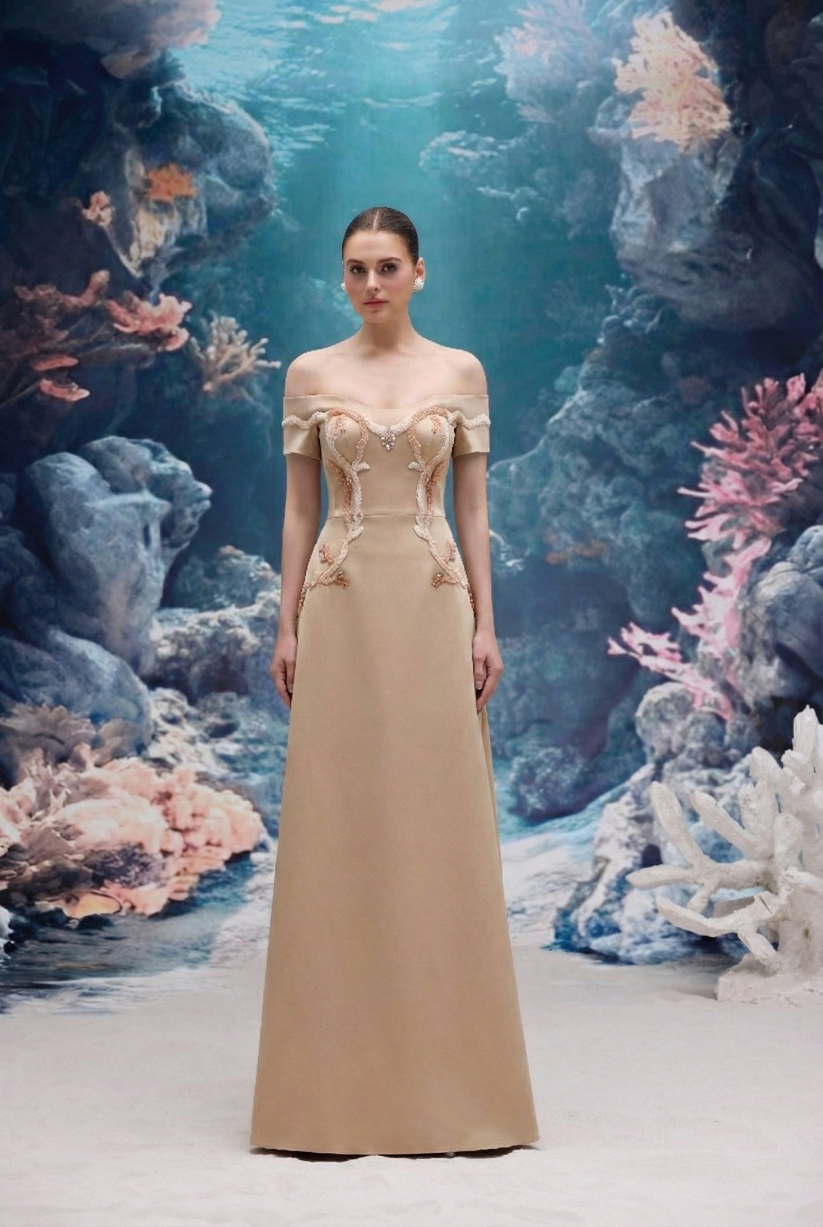 Verona Silk Taffeta Dress