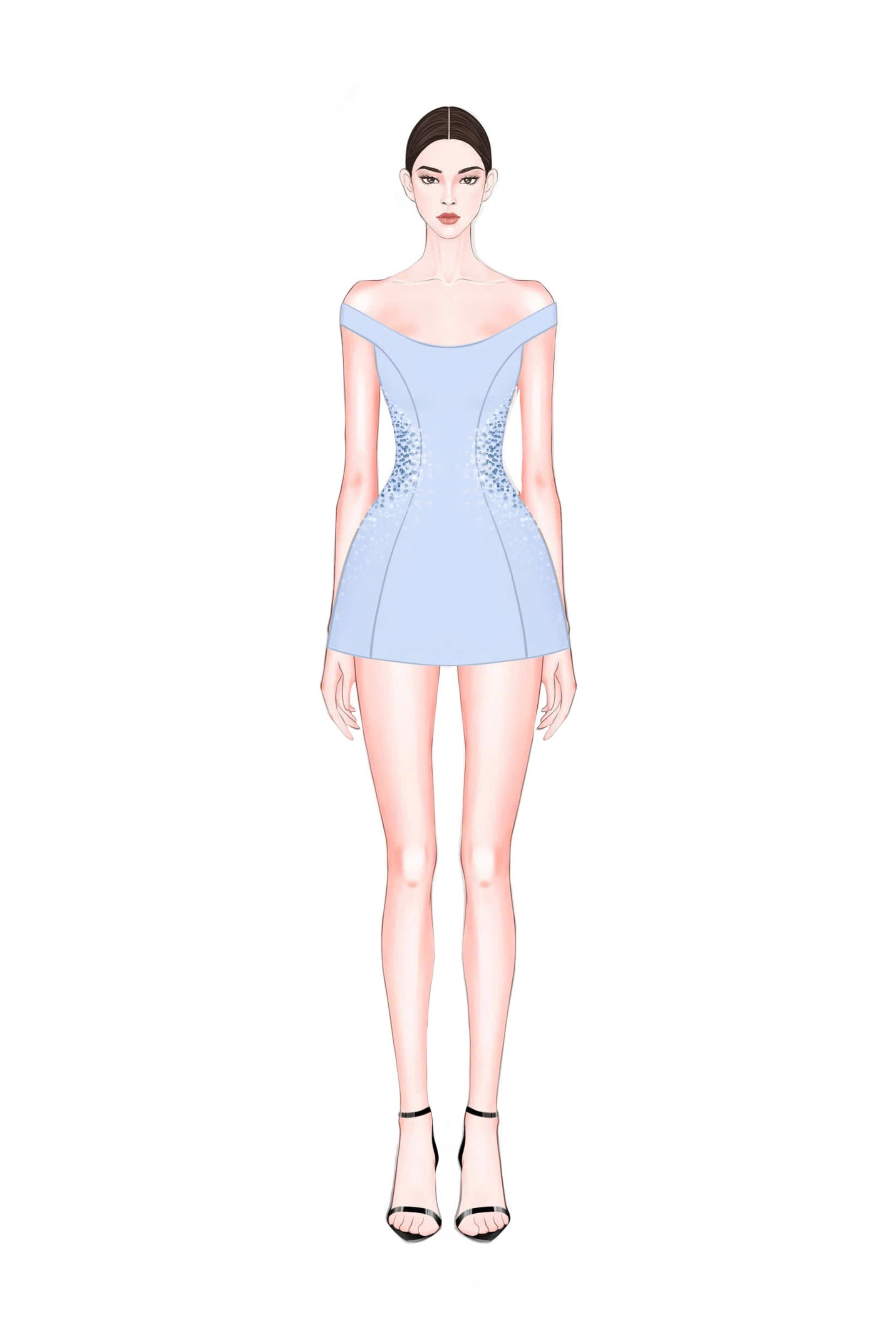 Yvaine Silk Taffeta Dress