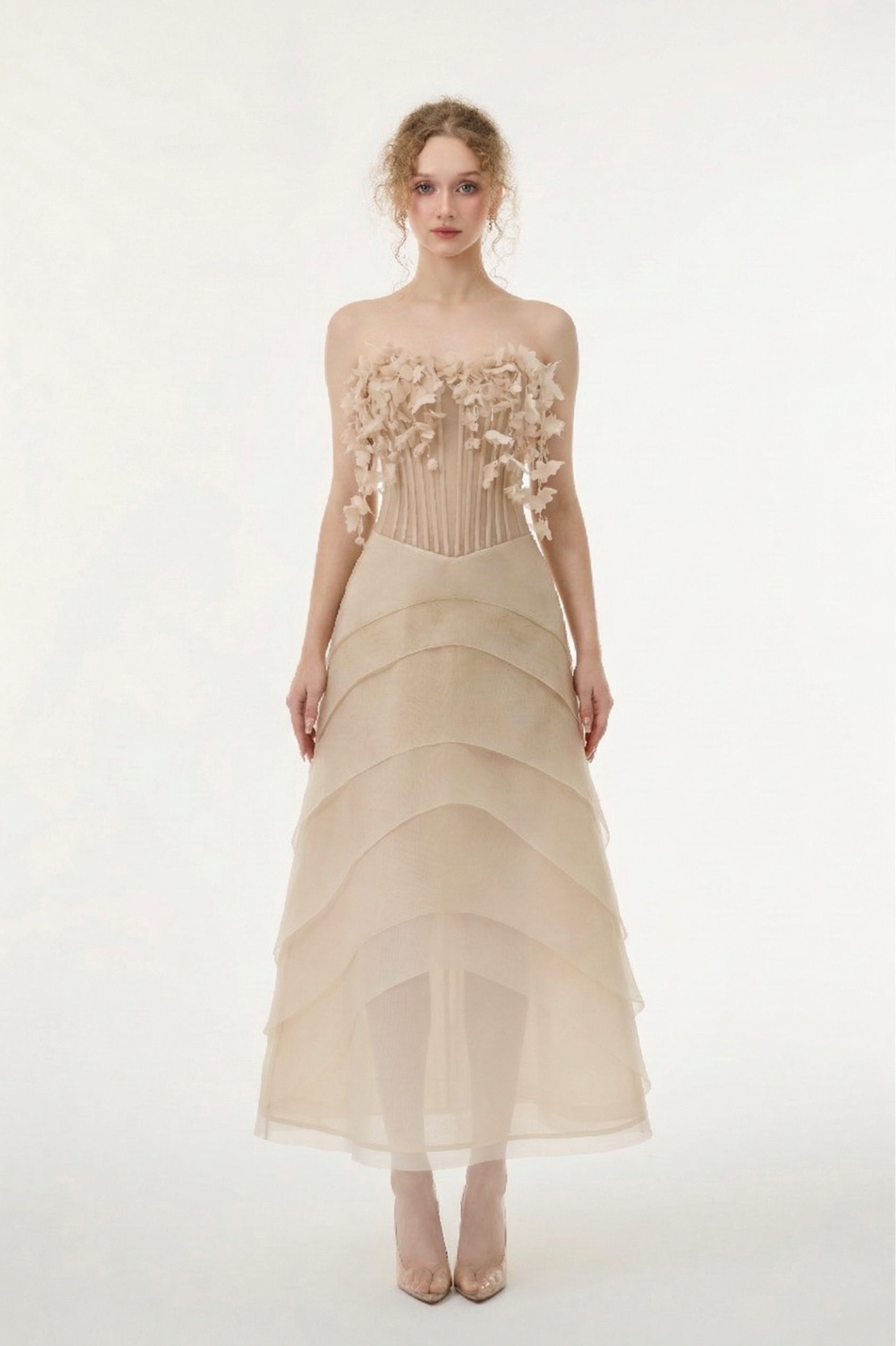 Coralie Tulle & Organza Dress