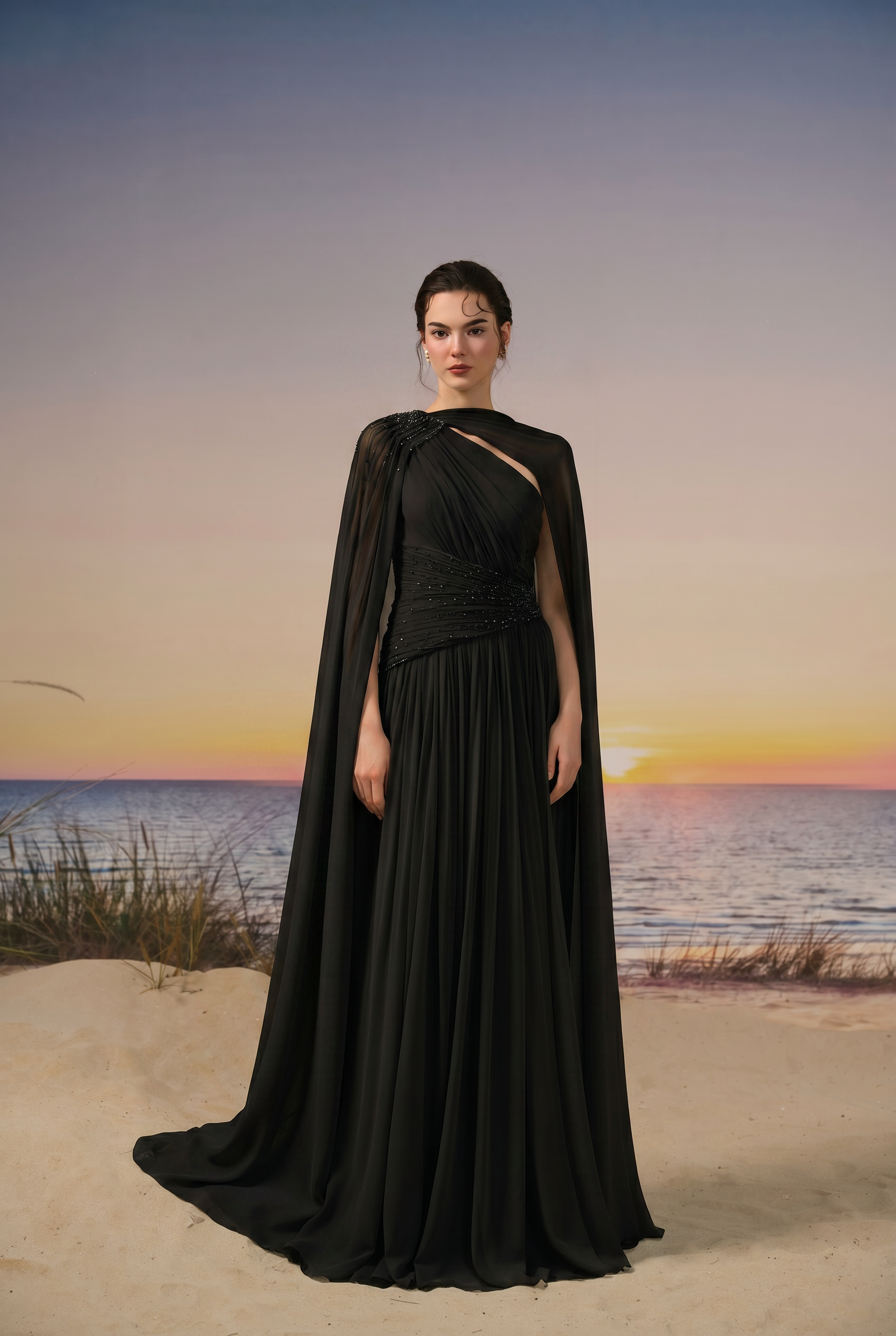 Amara chiffon dress