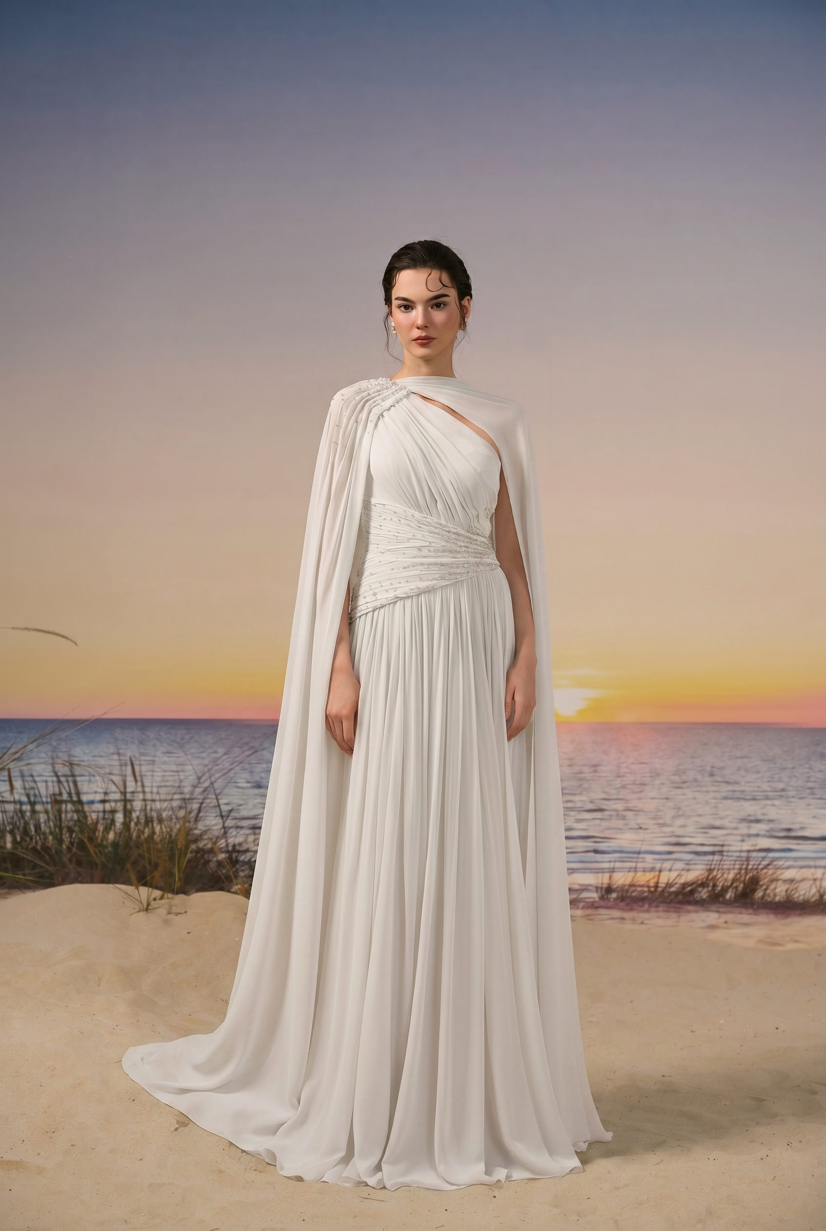 Amara chiffon dress