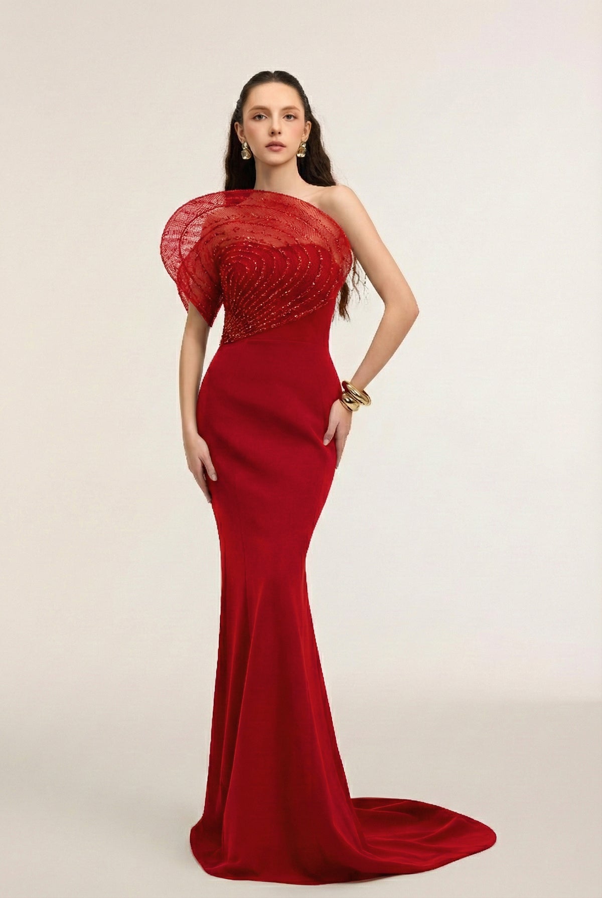 Nerissa Crepe dress