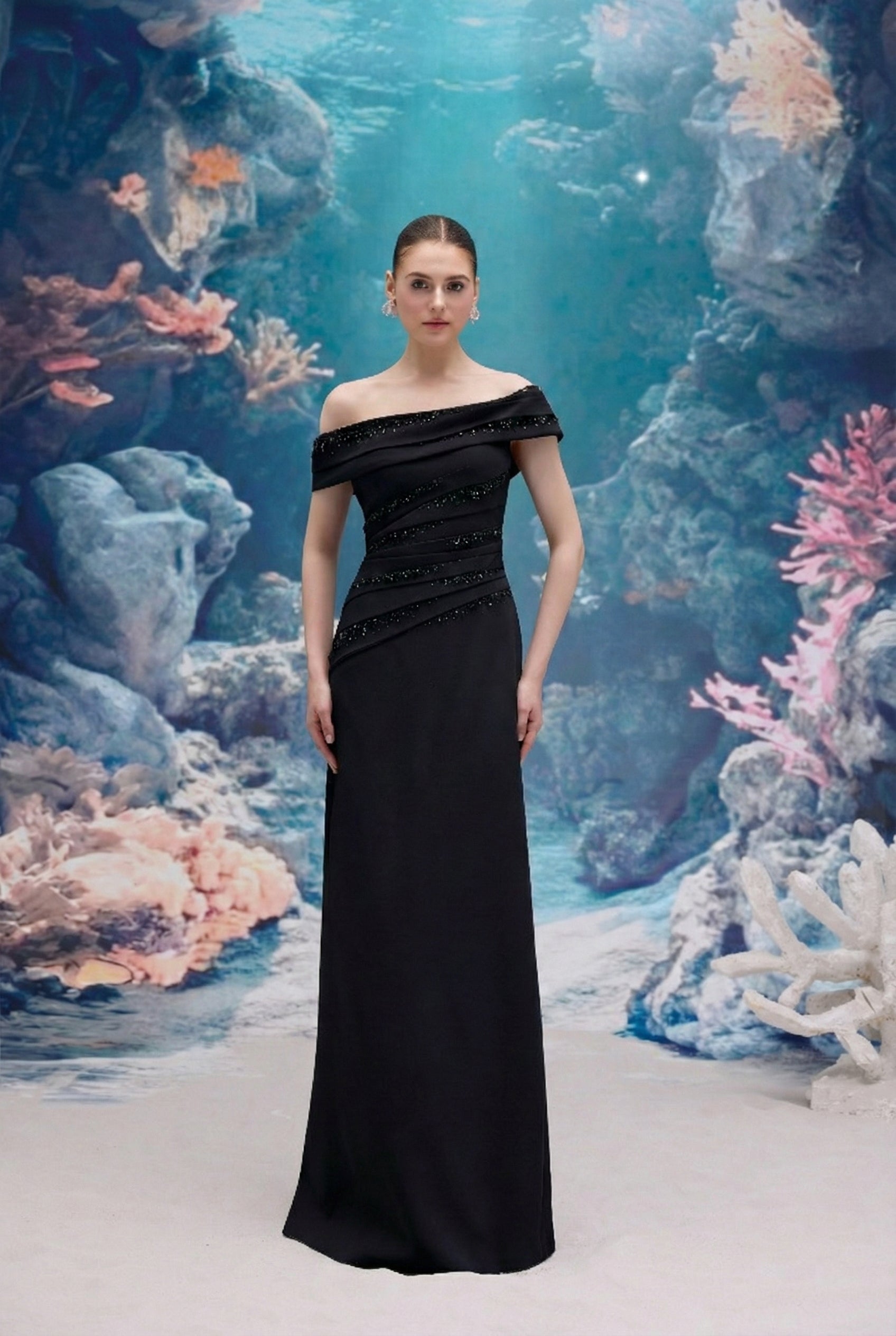 Nadine Crepe Dress