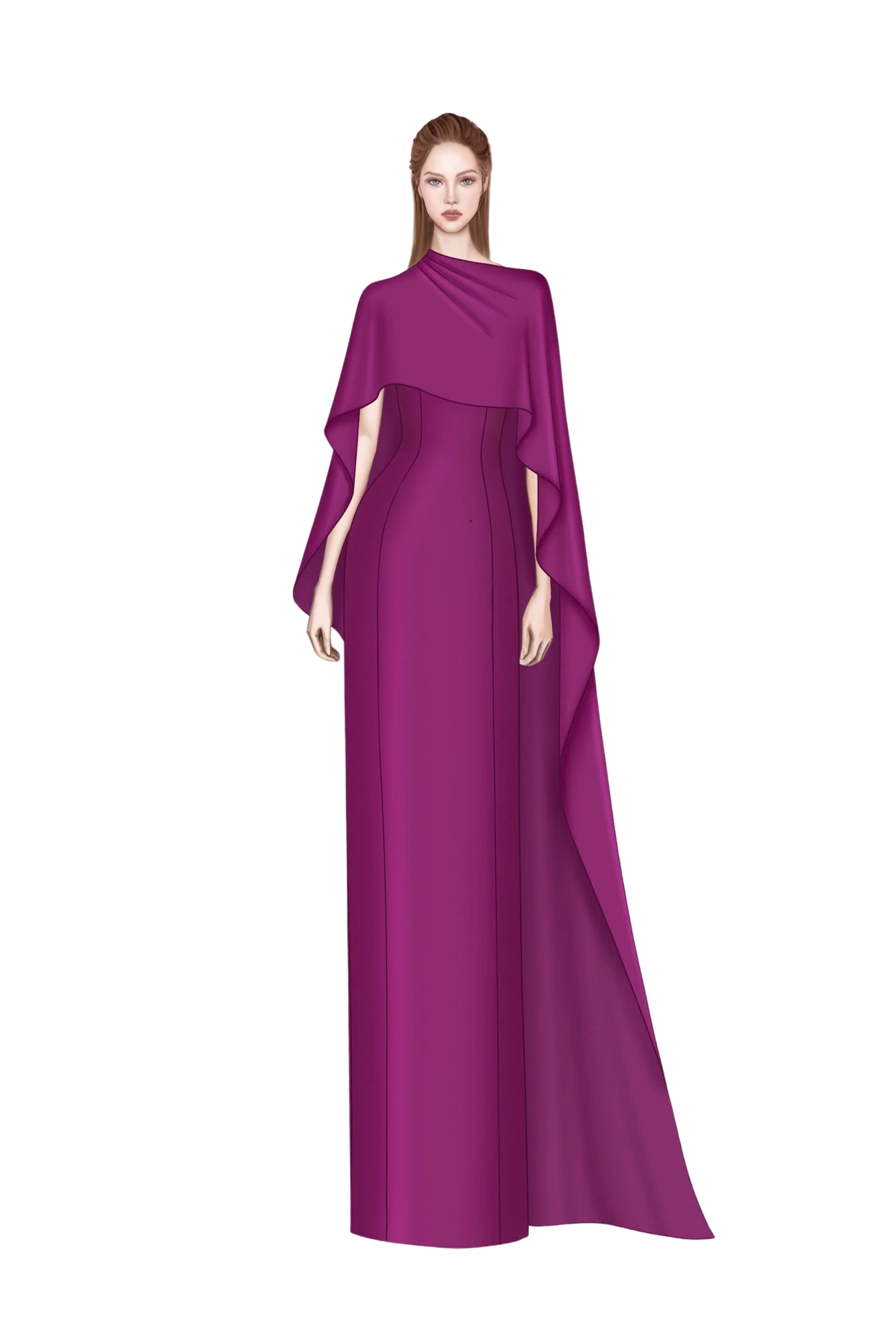 Nala Silk Satin dress