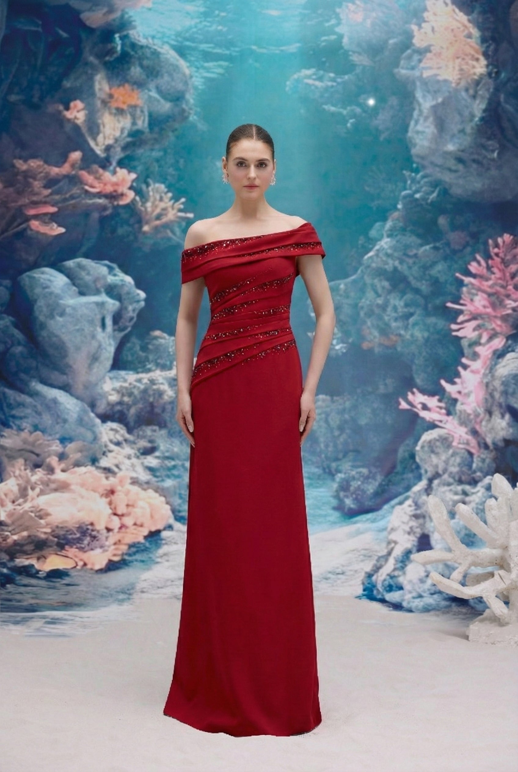 Nadine Crepe Dress