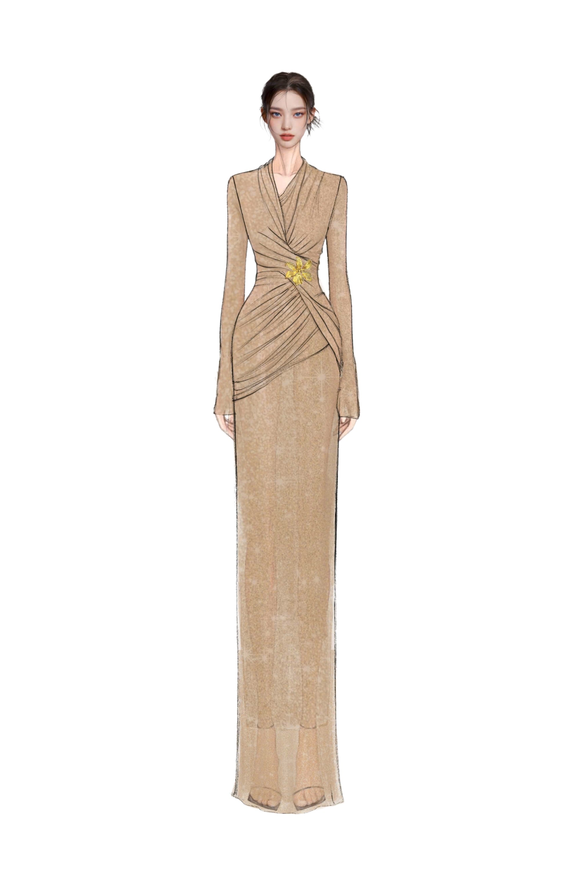 Nomie cotton Jersey dress