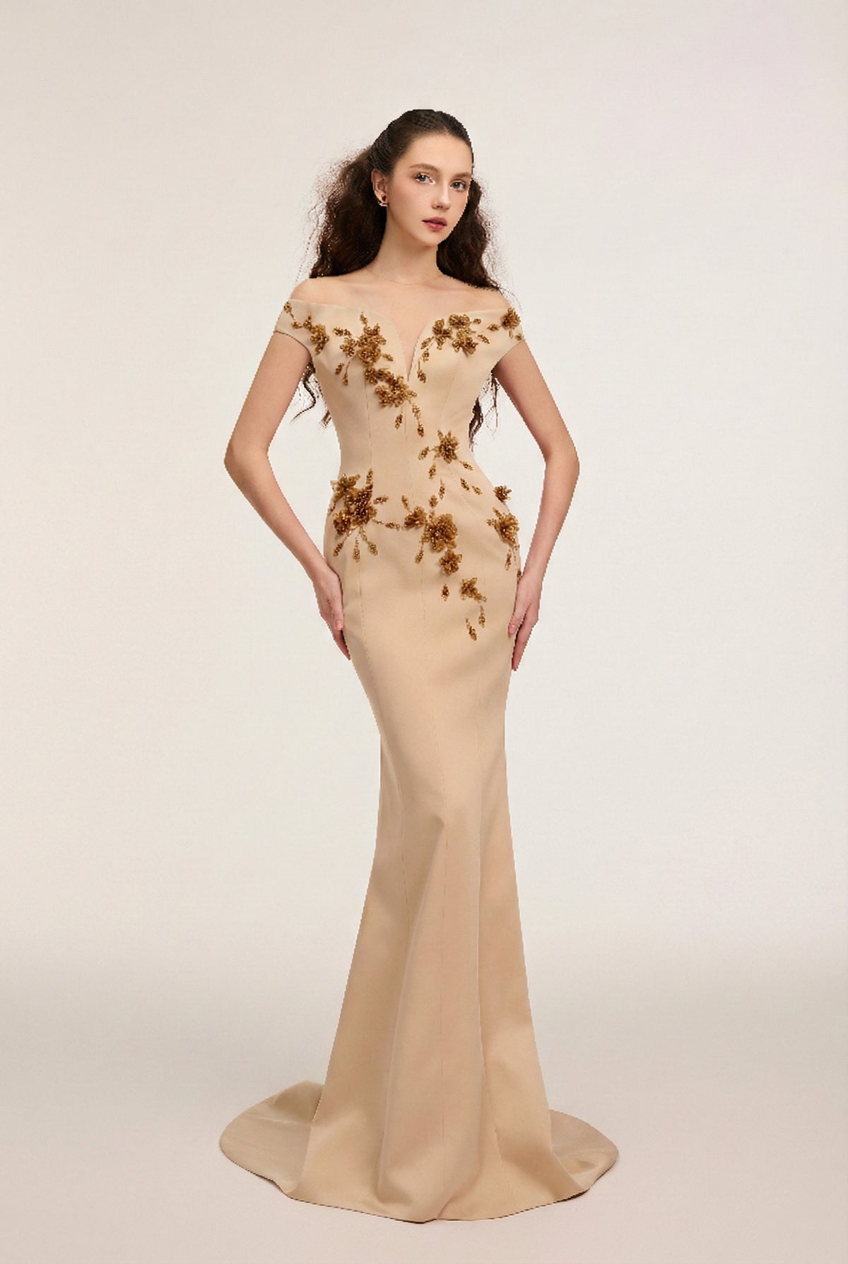 Callista Silk Taffeta dress