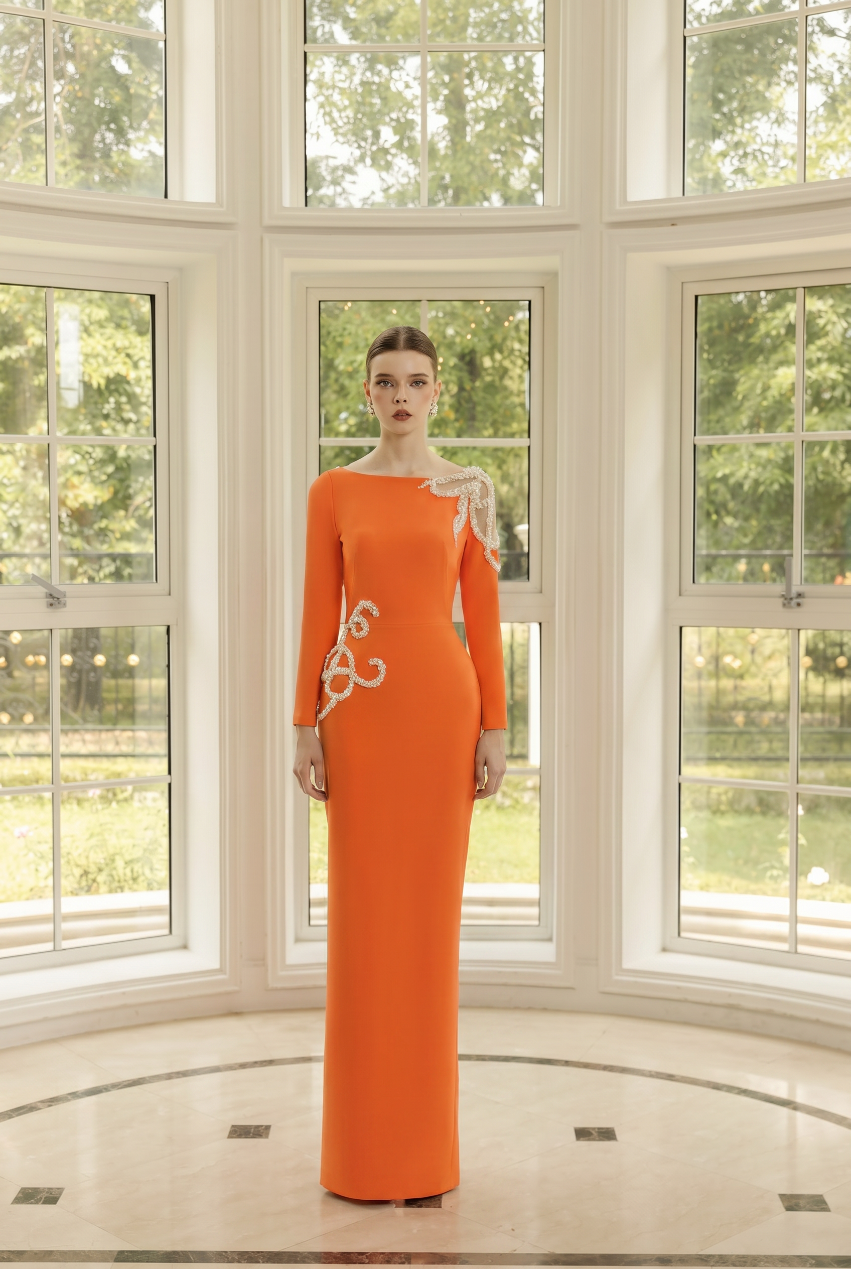 Sabine Crepe Dress
