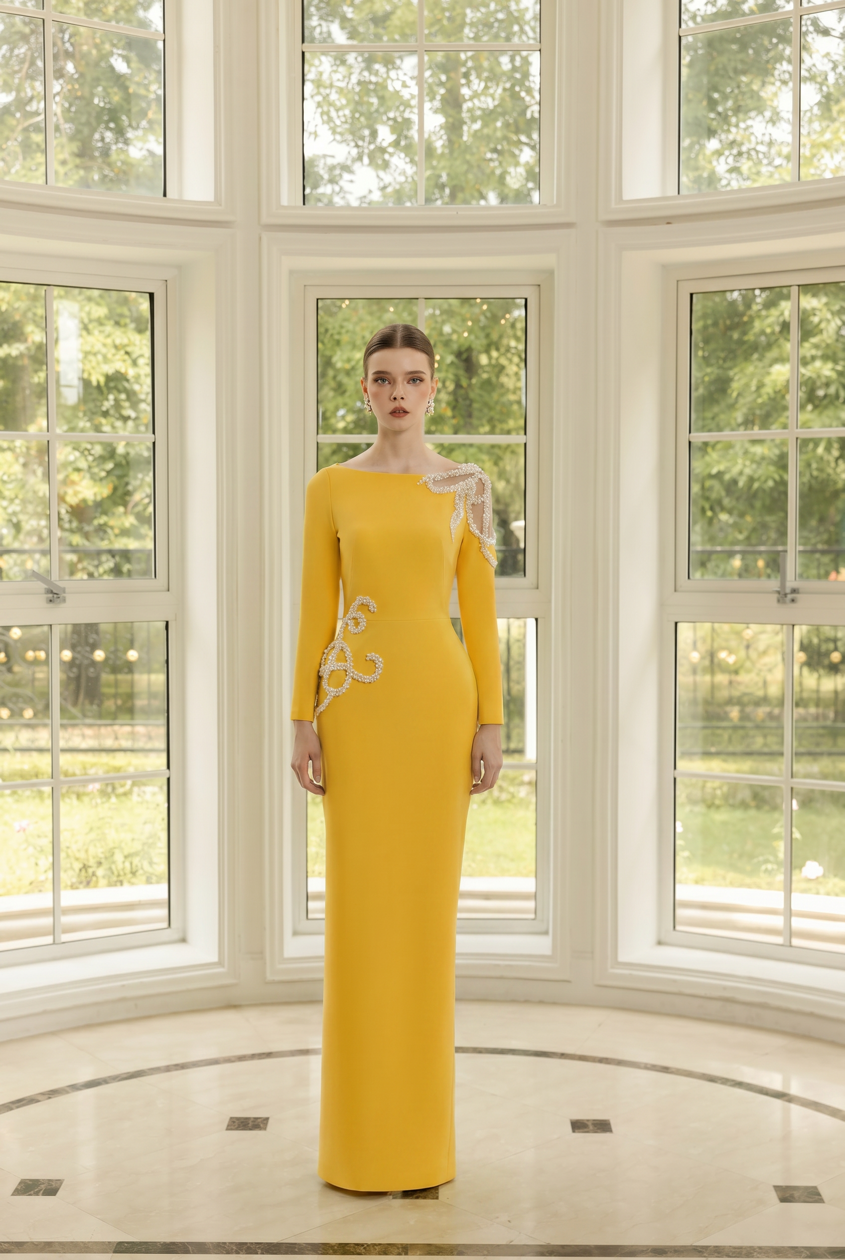 Sabine Crepe Dress